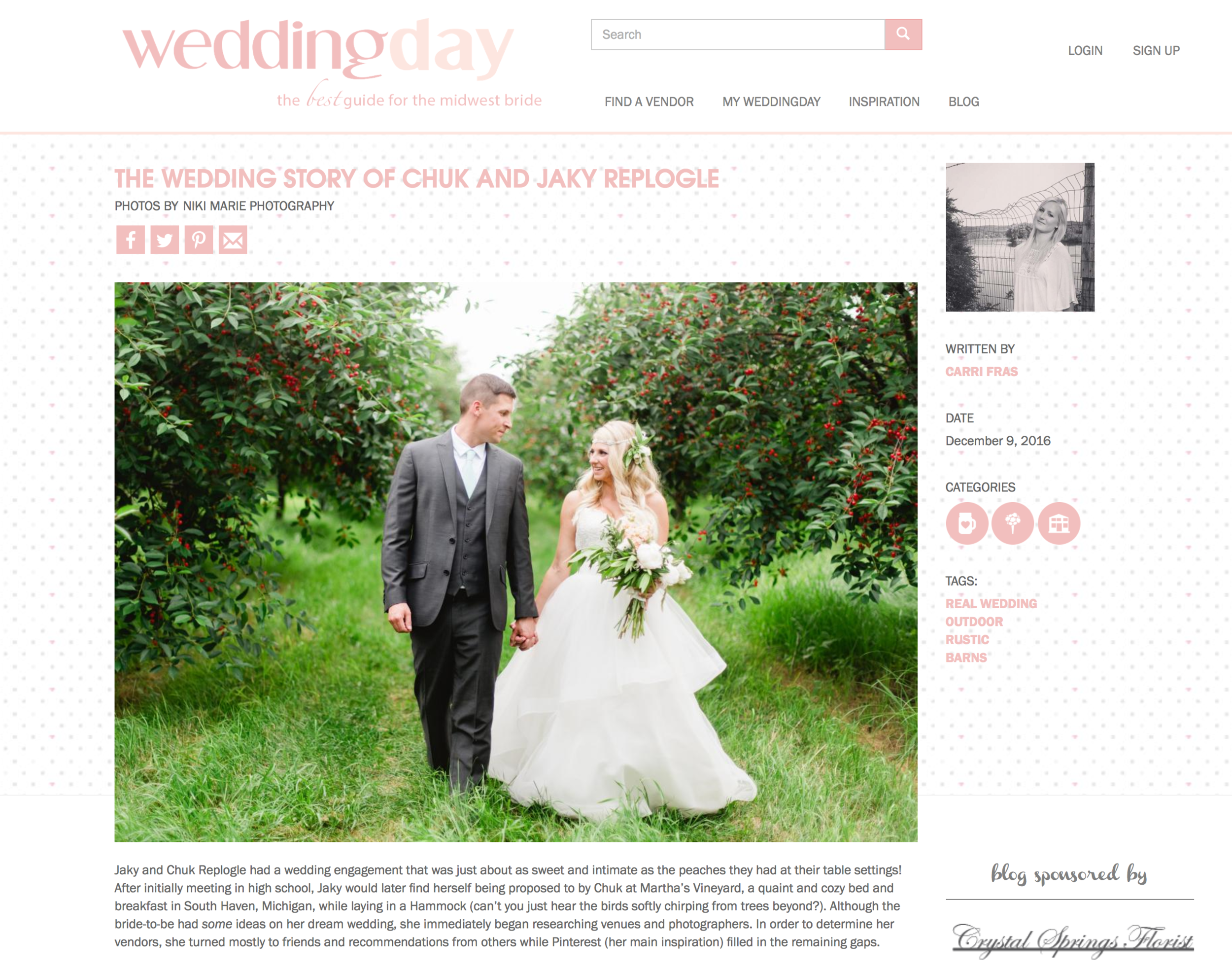 Weddingday Online Features The Blue Dress Barn The Blue Dress Barn