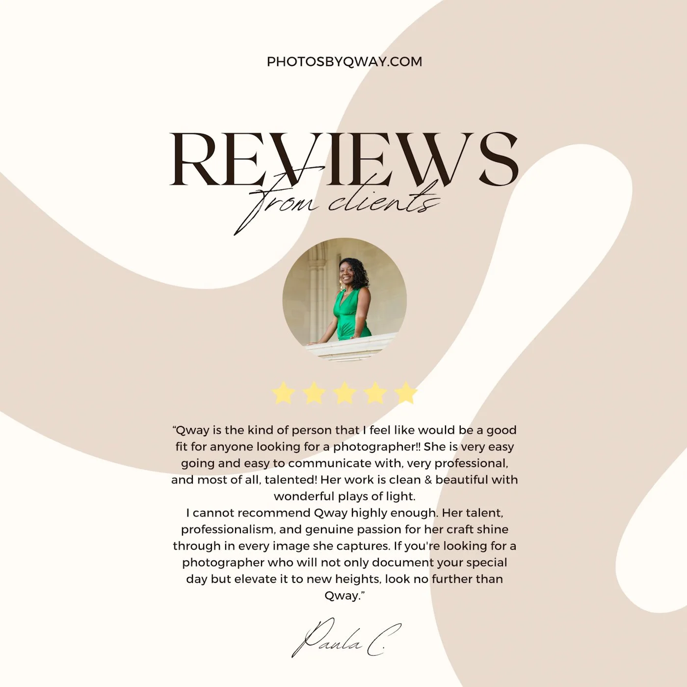 Tan, Beige Minimalist Customer Reviews Clients Reviews - Small Business - Instagram Post 2.jpg
