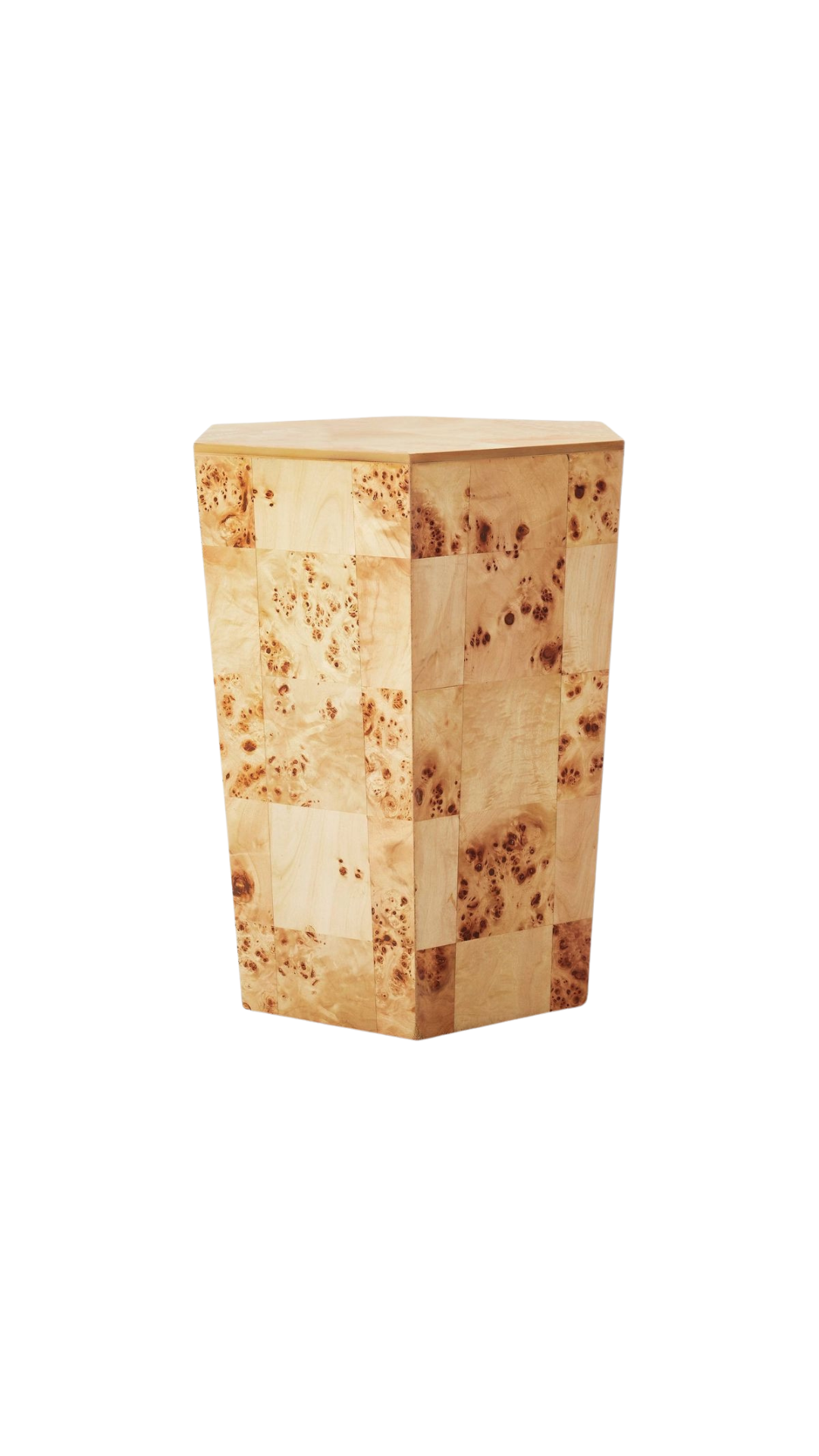 Burl End Table