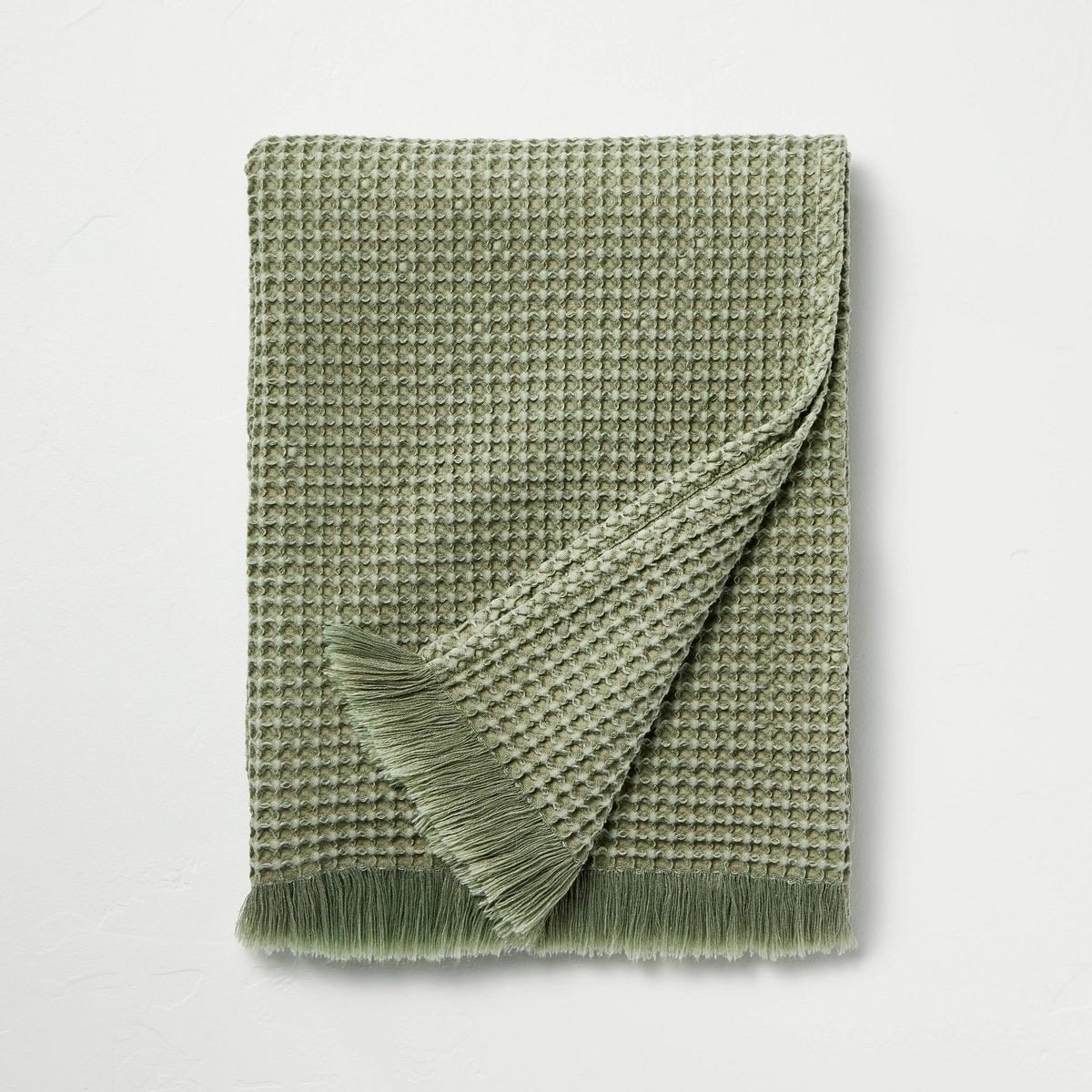 Waffle knit throw blanket (Target)