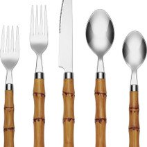 Bamboo silverware (Amazon)