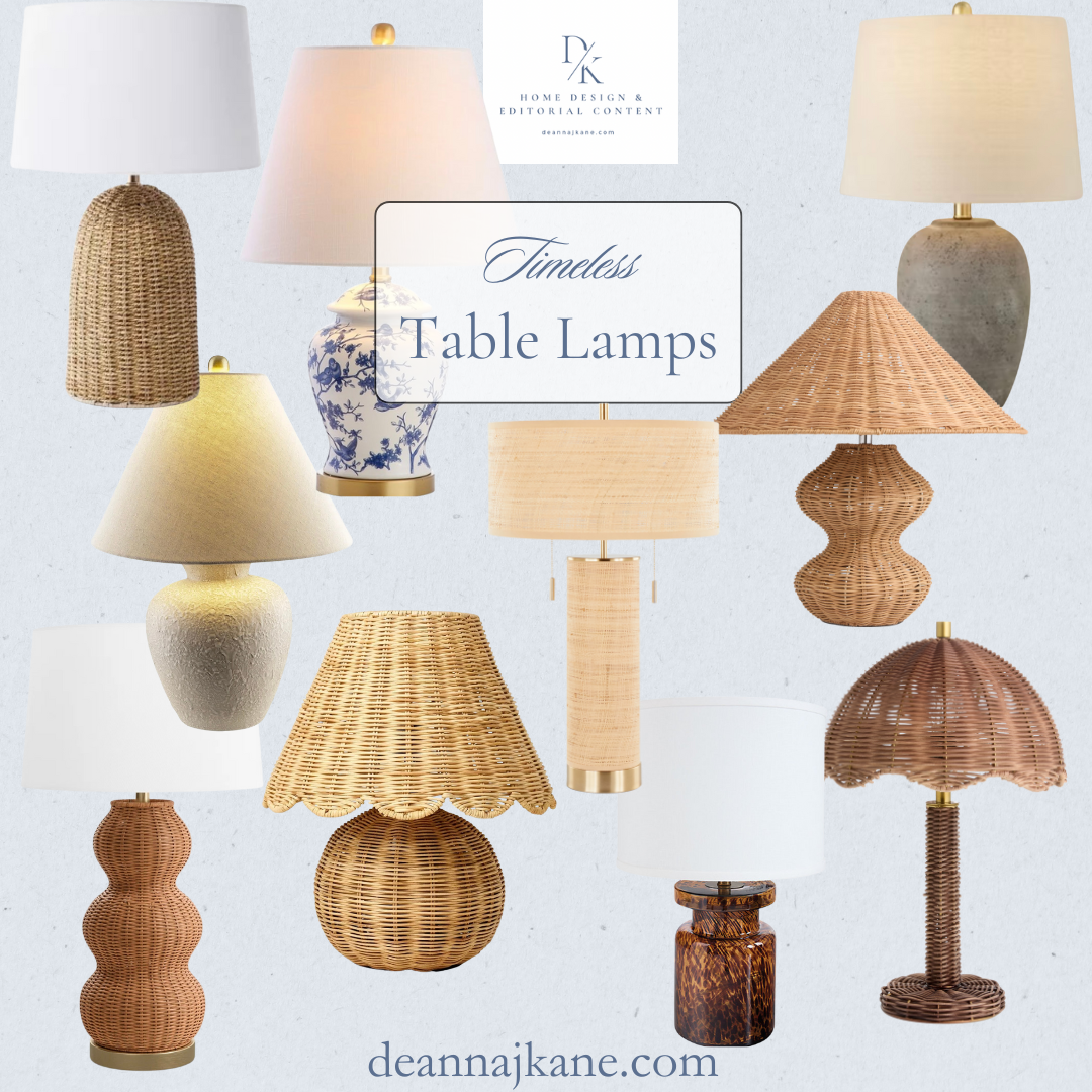 Timeless Table Lamps