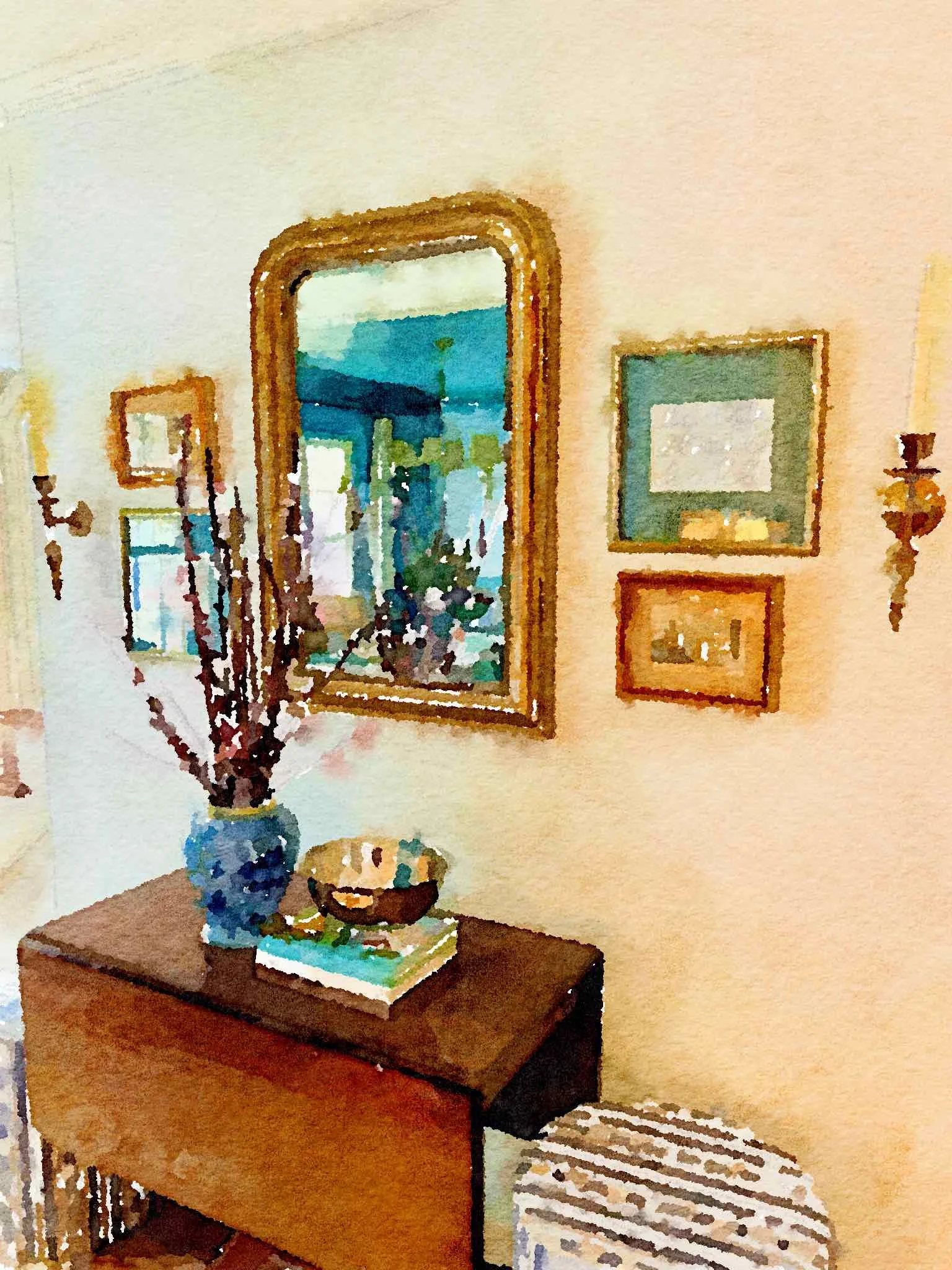 Creating an Entryway When There Isn't One