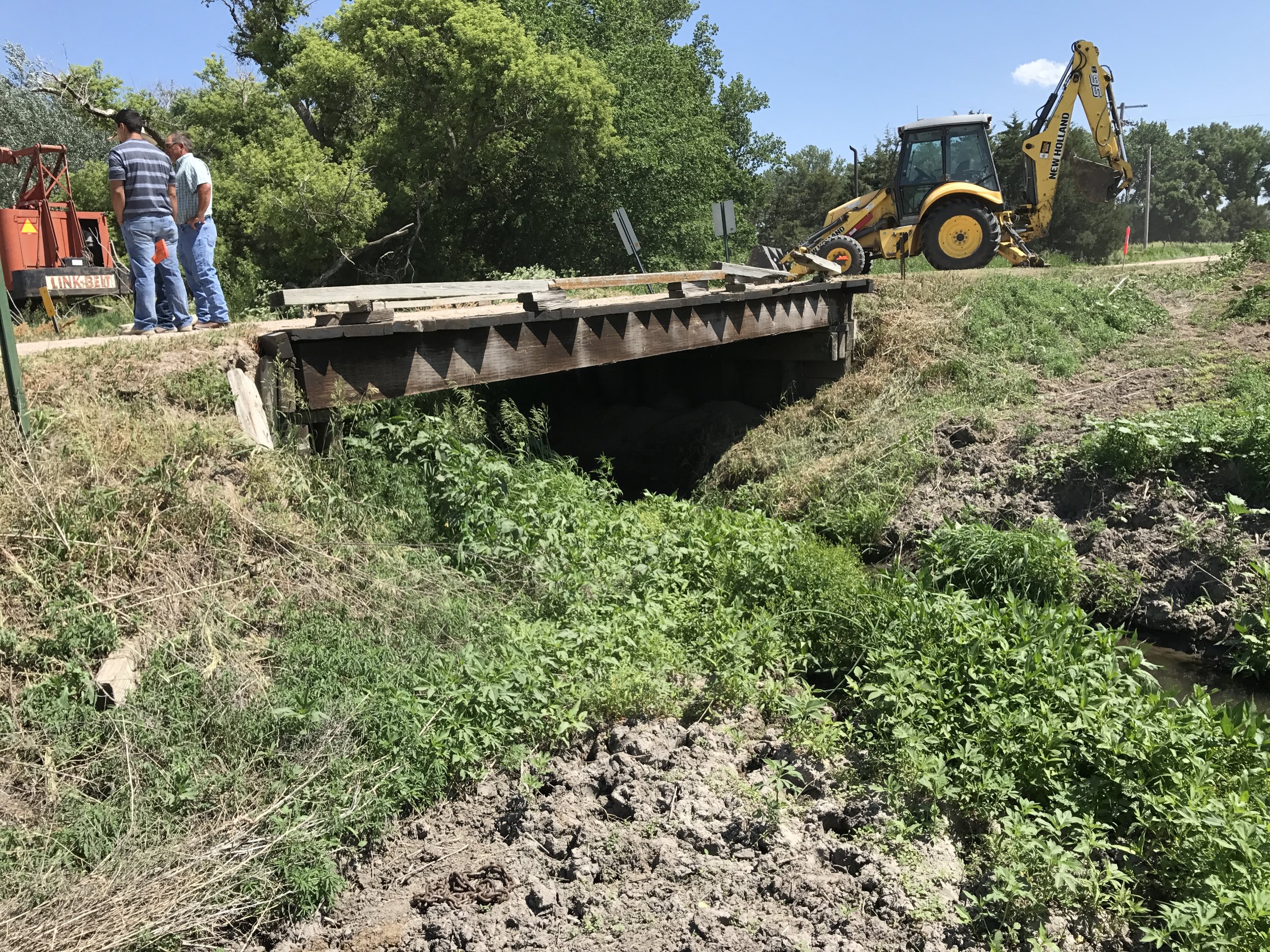 25-foot timber bridge to be replaced, Broken Bow NE