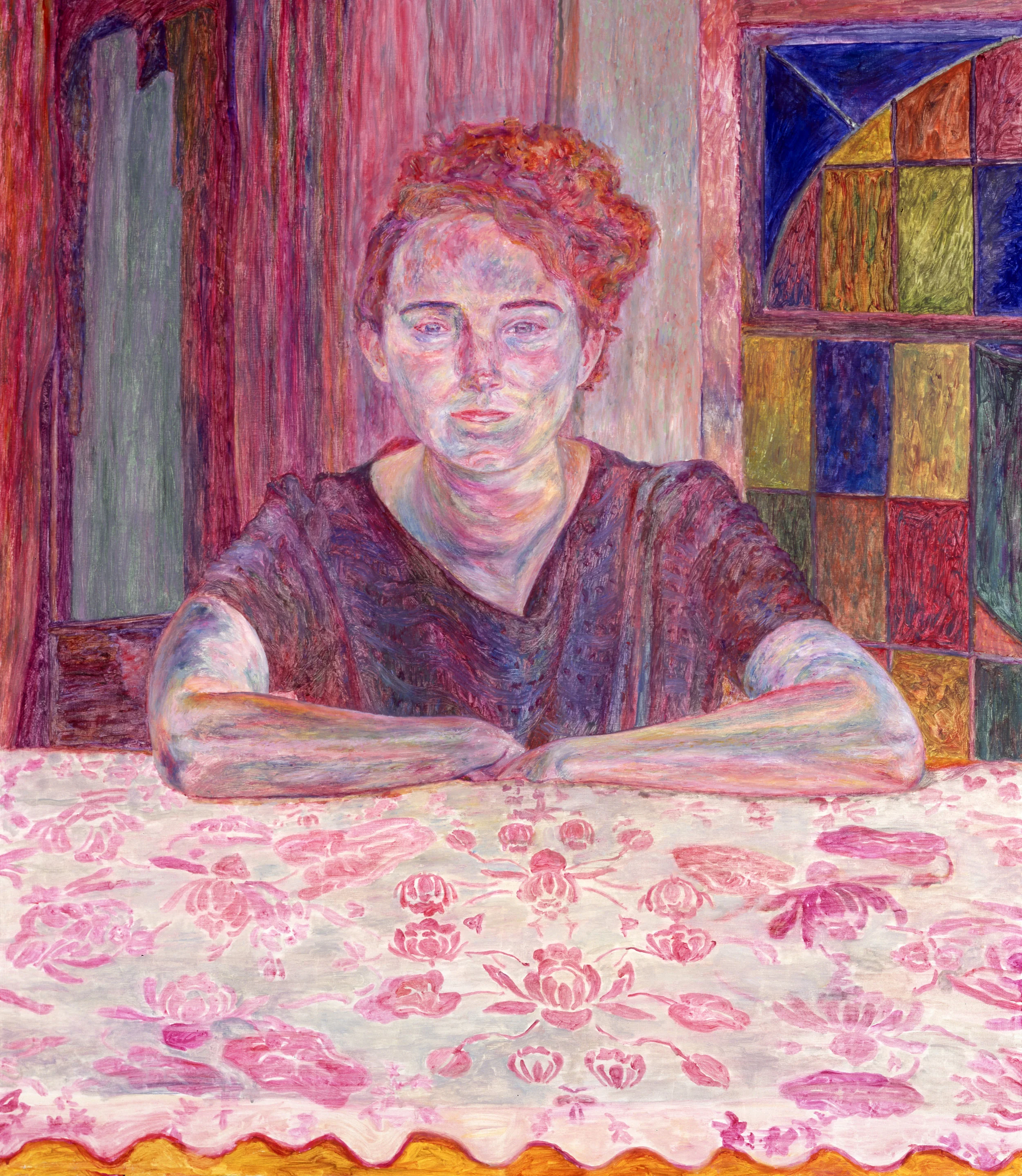 Woman Before a Door