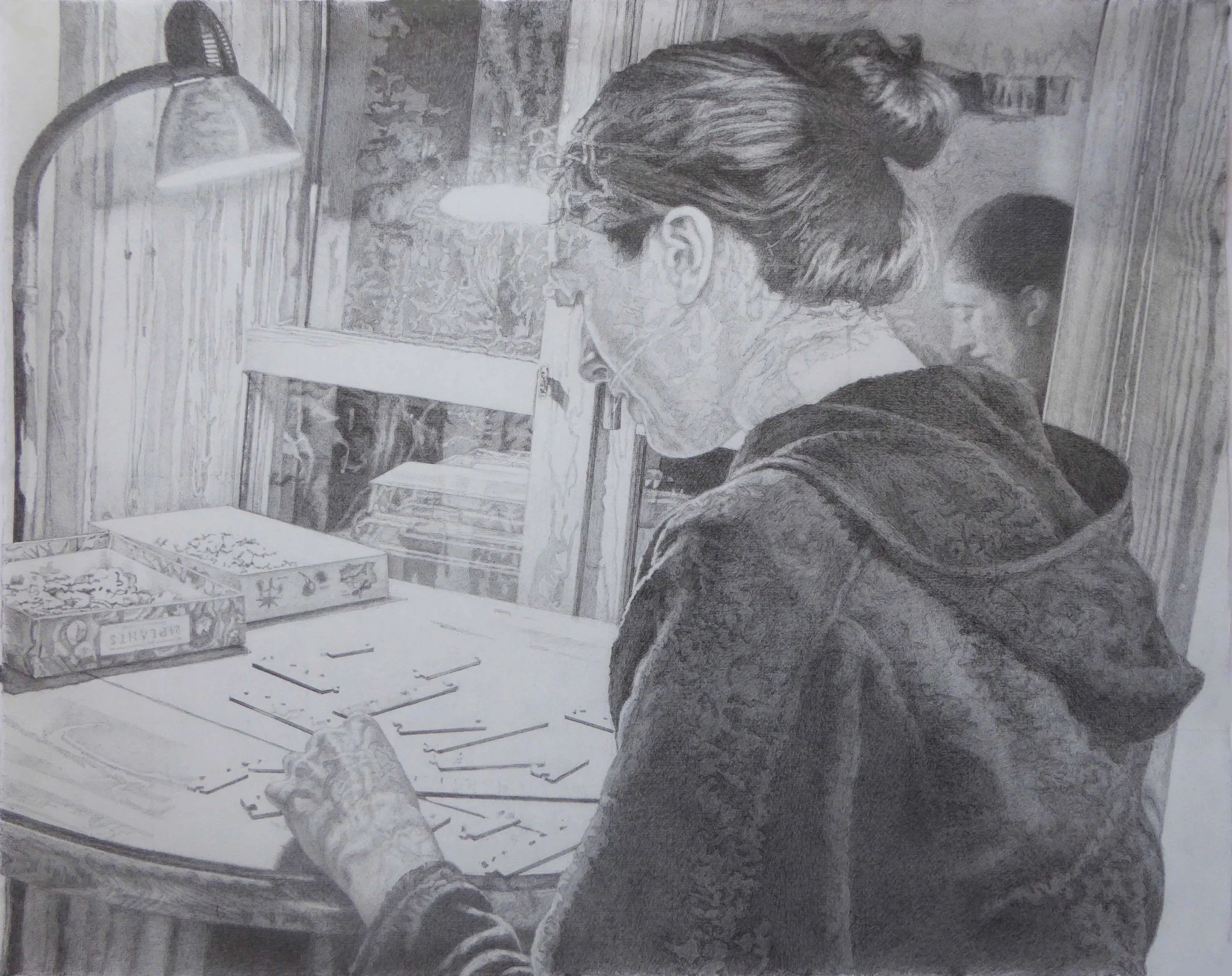 Woman with her Puzzle III