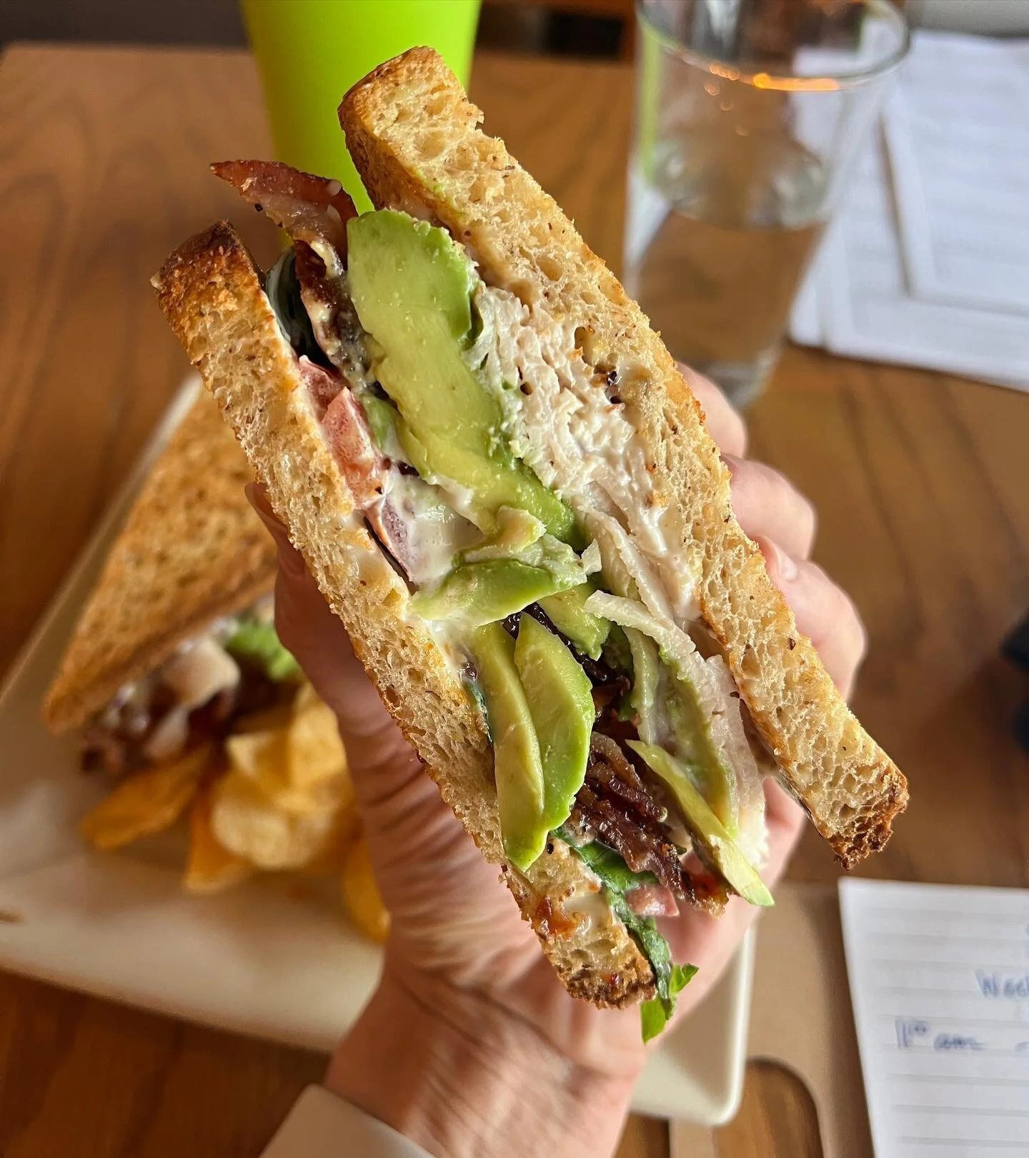 May move into @318cafe for this sandwich. 
Seriously, going gluten-free was such a game-changer for me &mdash; a topic for another time &mdash; but one of the things I truly miss is a good sandwich. And this one was so good the first time I had it o