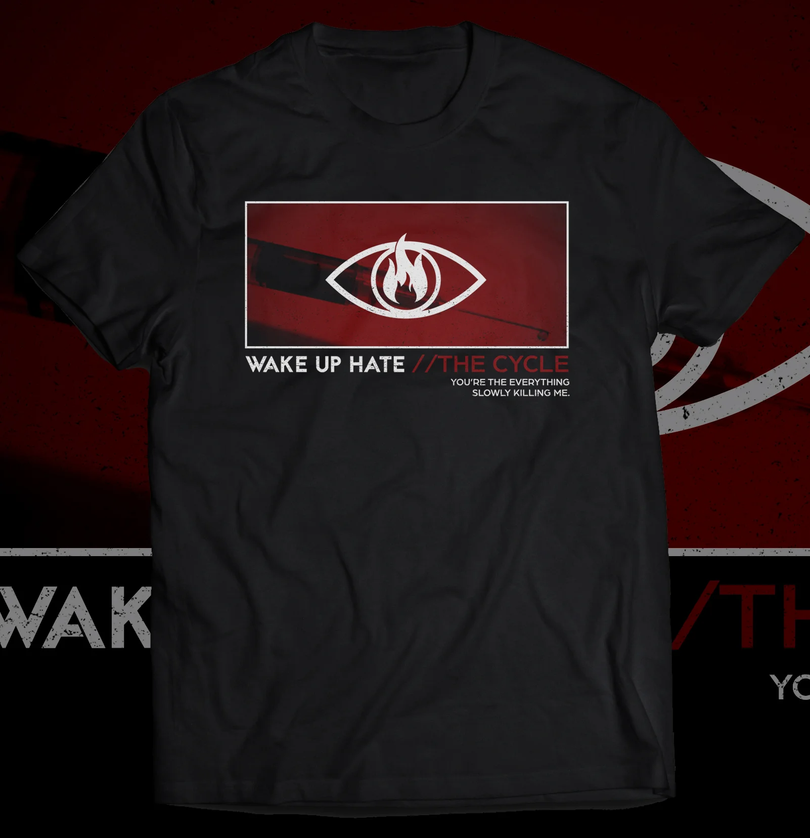 Wake Up Hate "The Cycle" Tee