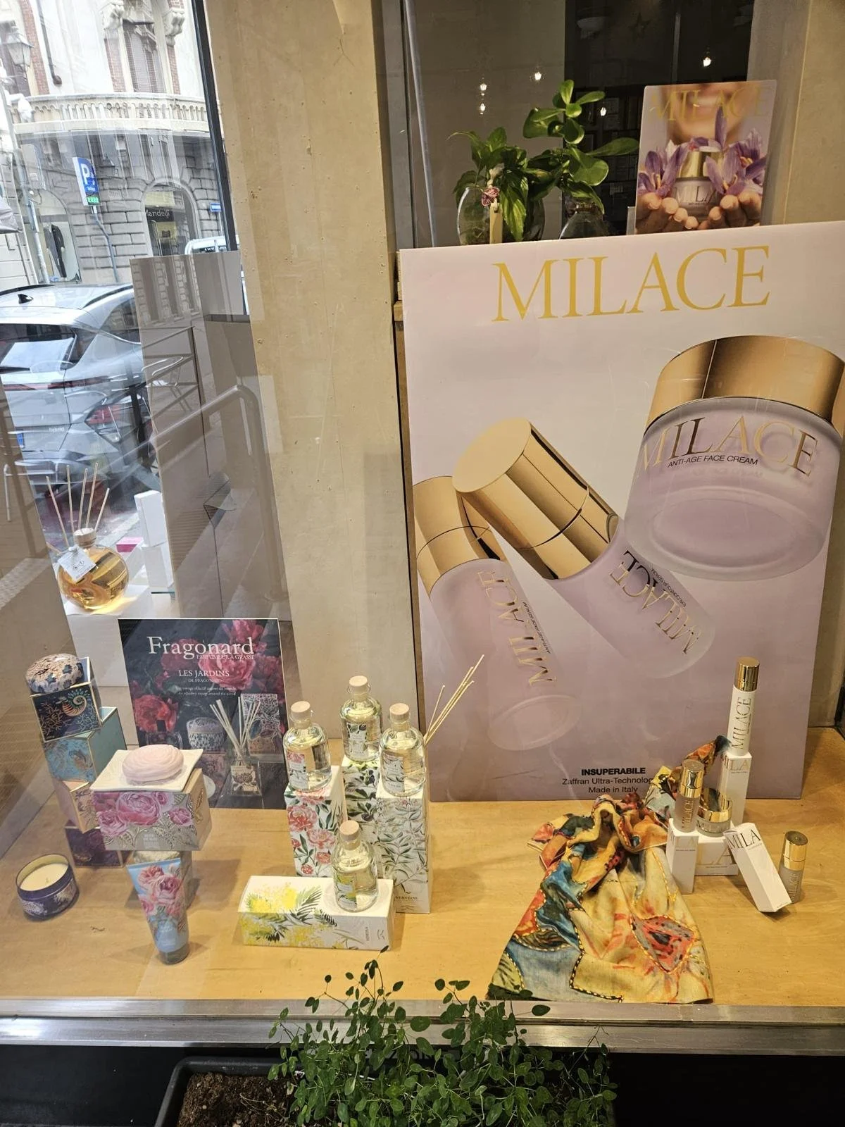 Milace: il rituale di bellezza in vetrina