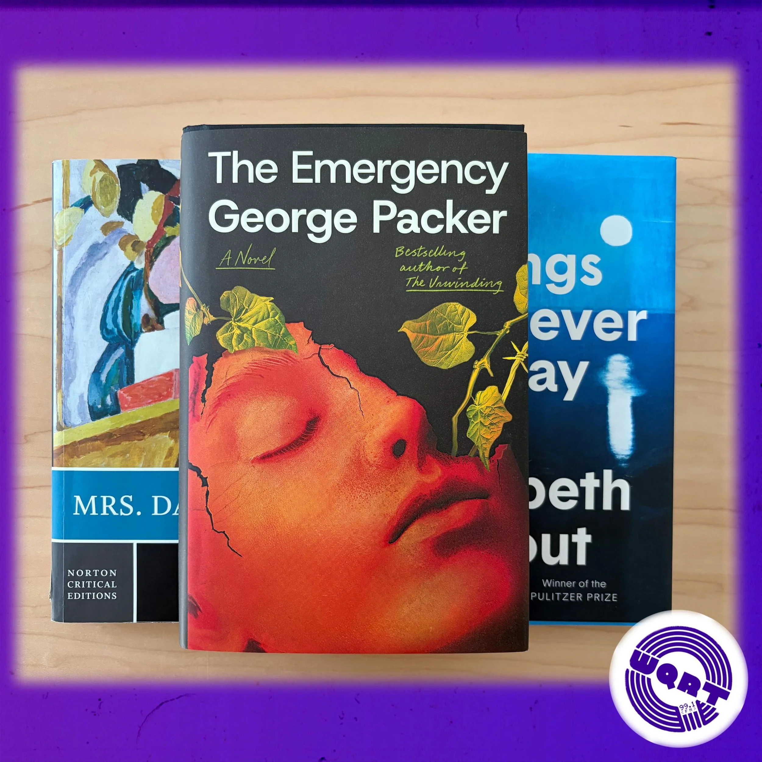 Turn up WQRT this Saturday, July 11. 📻

2 p.m. &ndash; Join &ldquo;Radio Free Book Club&rdquo; as Ken Honeywell, Jen Bingham, Corey Michael Dalton, and Craig Von Deylen discuss George Packer&rsquo;s &ldquo;The Emergency.&rdquo; In this fable-like no