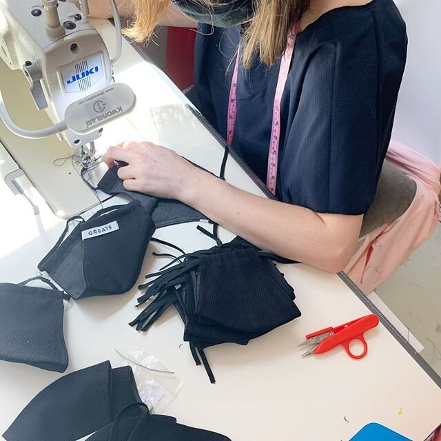 We love working with other brands in our factory. We have a staff of seamstresses for all of your pattern making and cut and sew needs! .
.
.
#brooklynfactoey #cutandsew #madeinbrooklyn #brooklyndesign