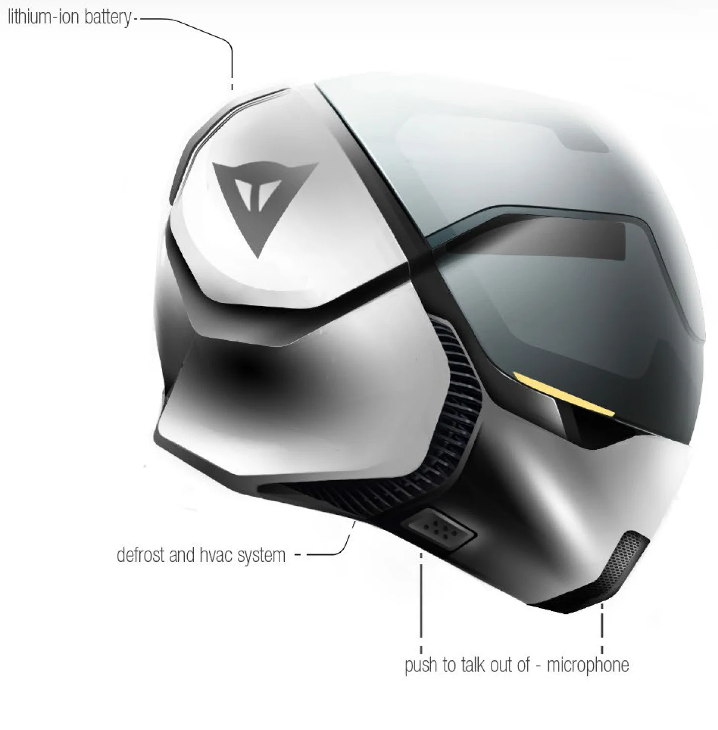 2014 Motorcycle Helmet HUD: ID | IxD
