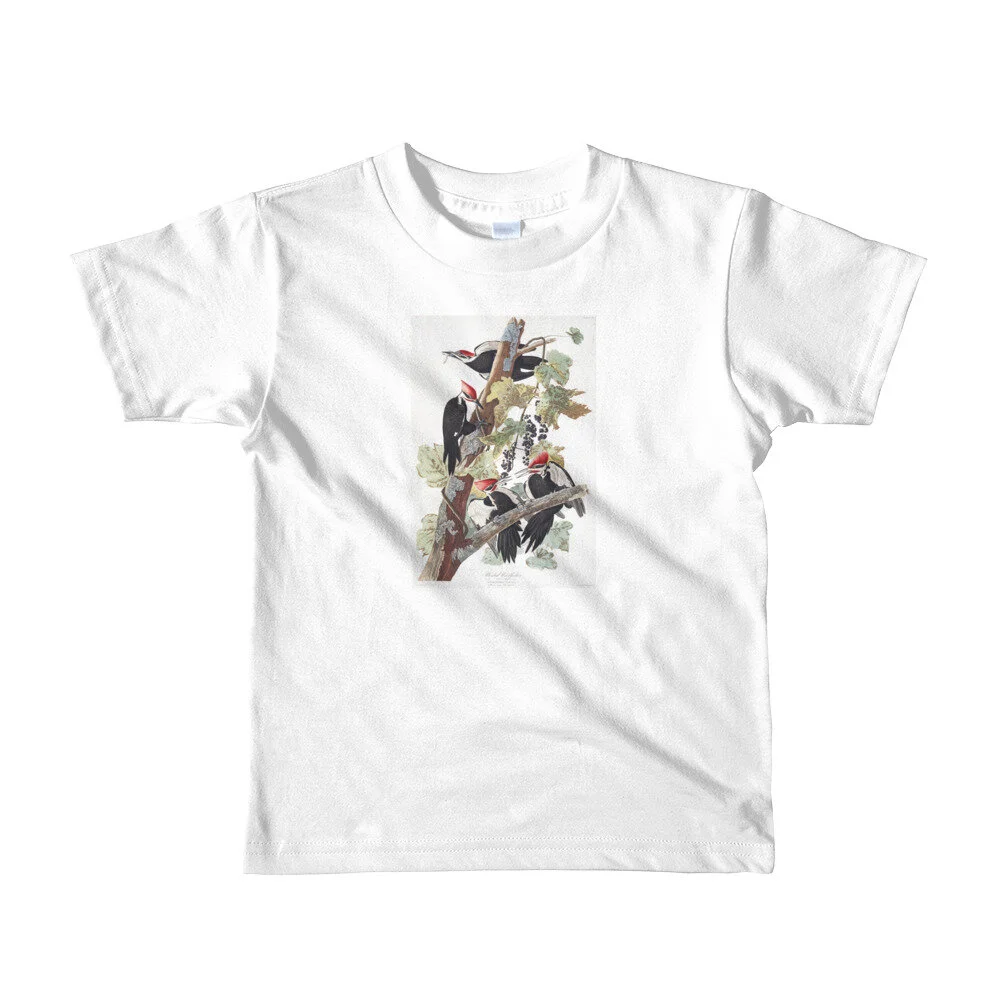 Pileated-Woodpecker-The-Birds-of-America,-Kids-T-Shirt_mockup_Front_Flat_White.jpg