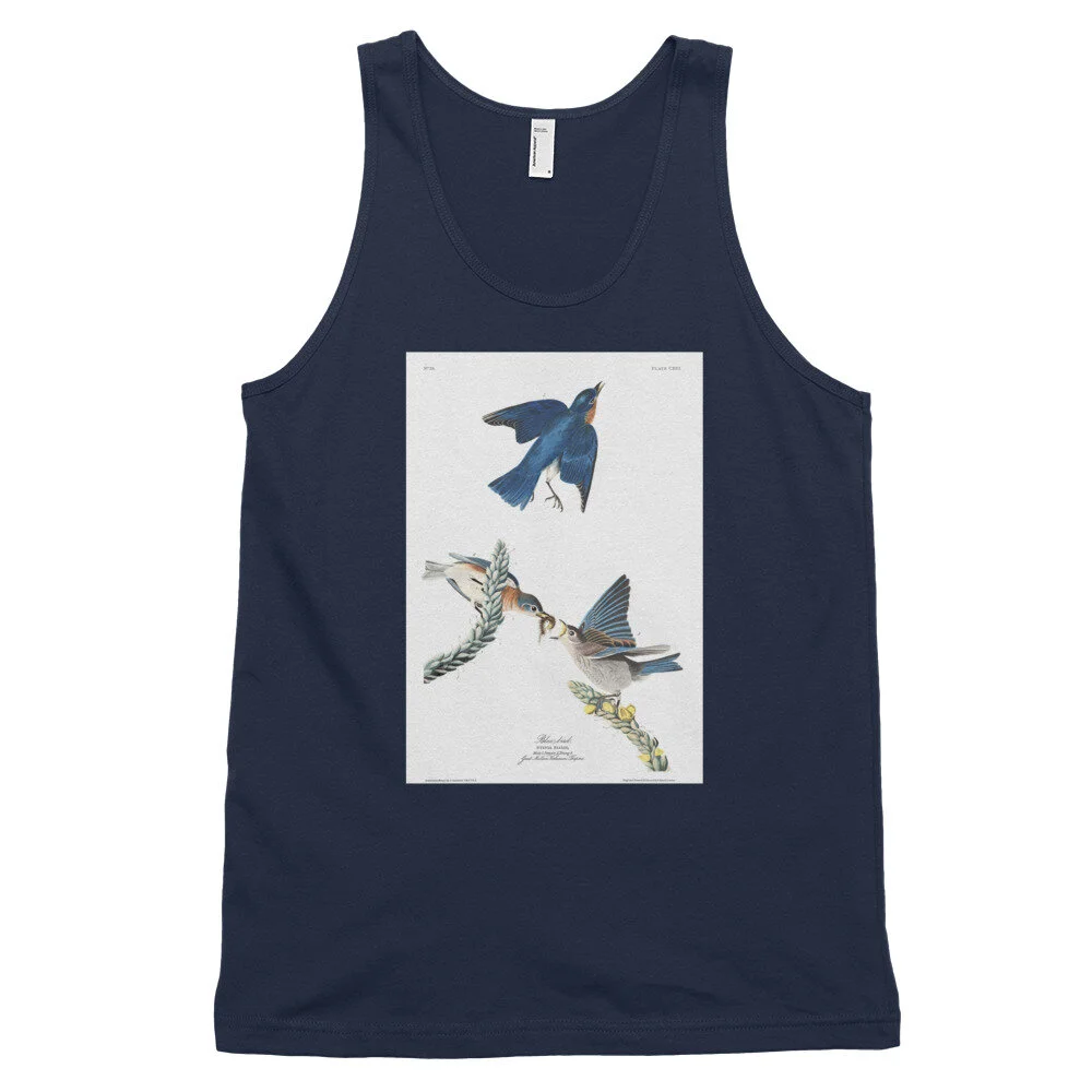Eastern-Bluebird,-The-Birds-of-America,-Tank-Top_mockup_Front_Flat_Navy.jpg