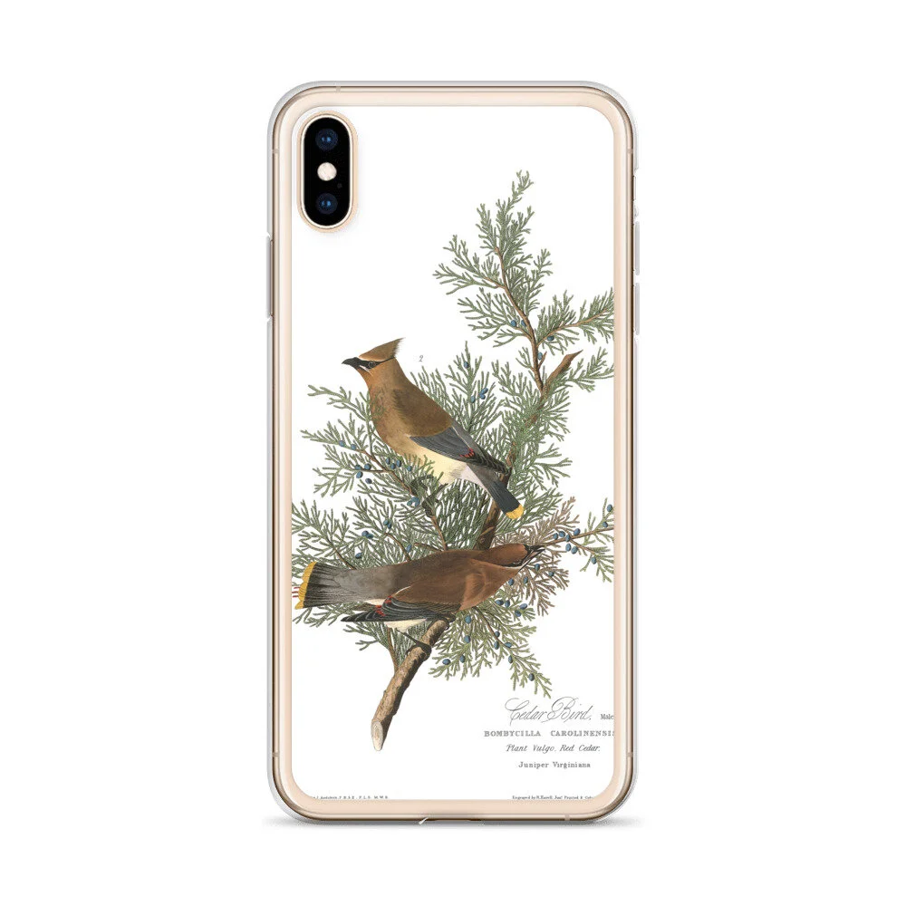 Cedar-Waxwing-The-Birds-of-America,-iPhone-Case_mockup_Case-on-phone_Default_gold_iPhone-XS-Max.jpg