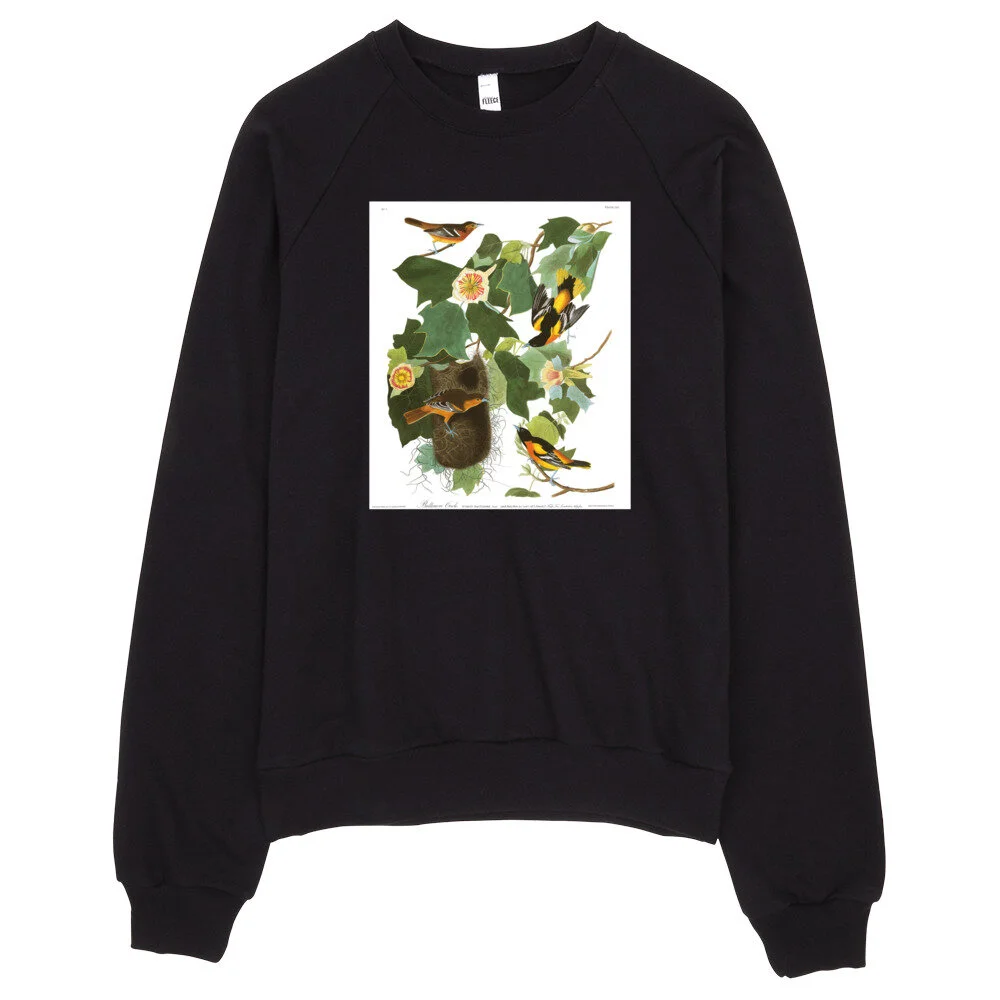 Baltimore-Oriole-The-Birds-of-America,-Sweatshirt_mockup_Front_Real-life_Black.jpg