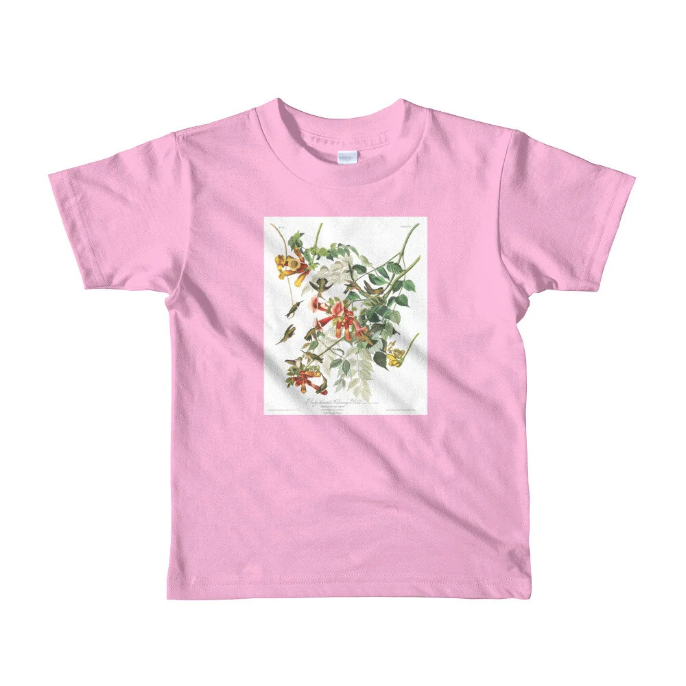 Ruby-Throated Hummingbird Kids T-Shirt: Click for More