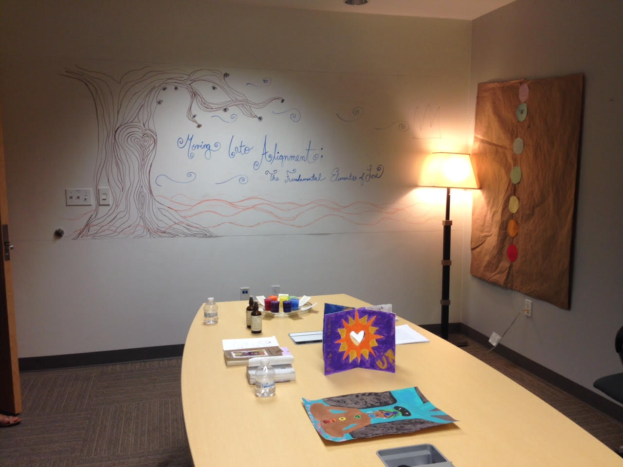 Moving Into Alignment Meditation Room