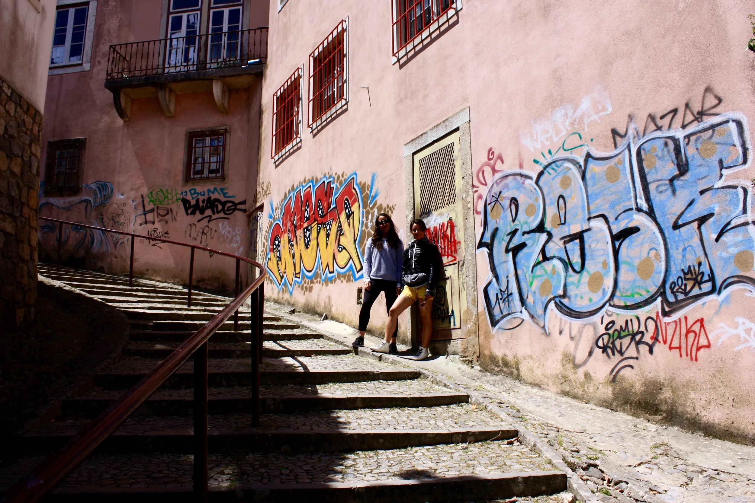 Maybe make your own street art in Sintra? @lovethealchemist