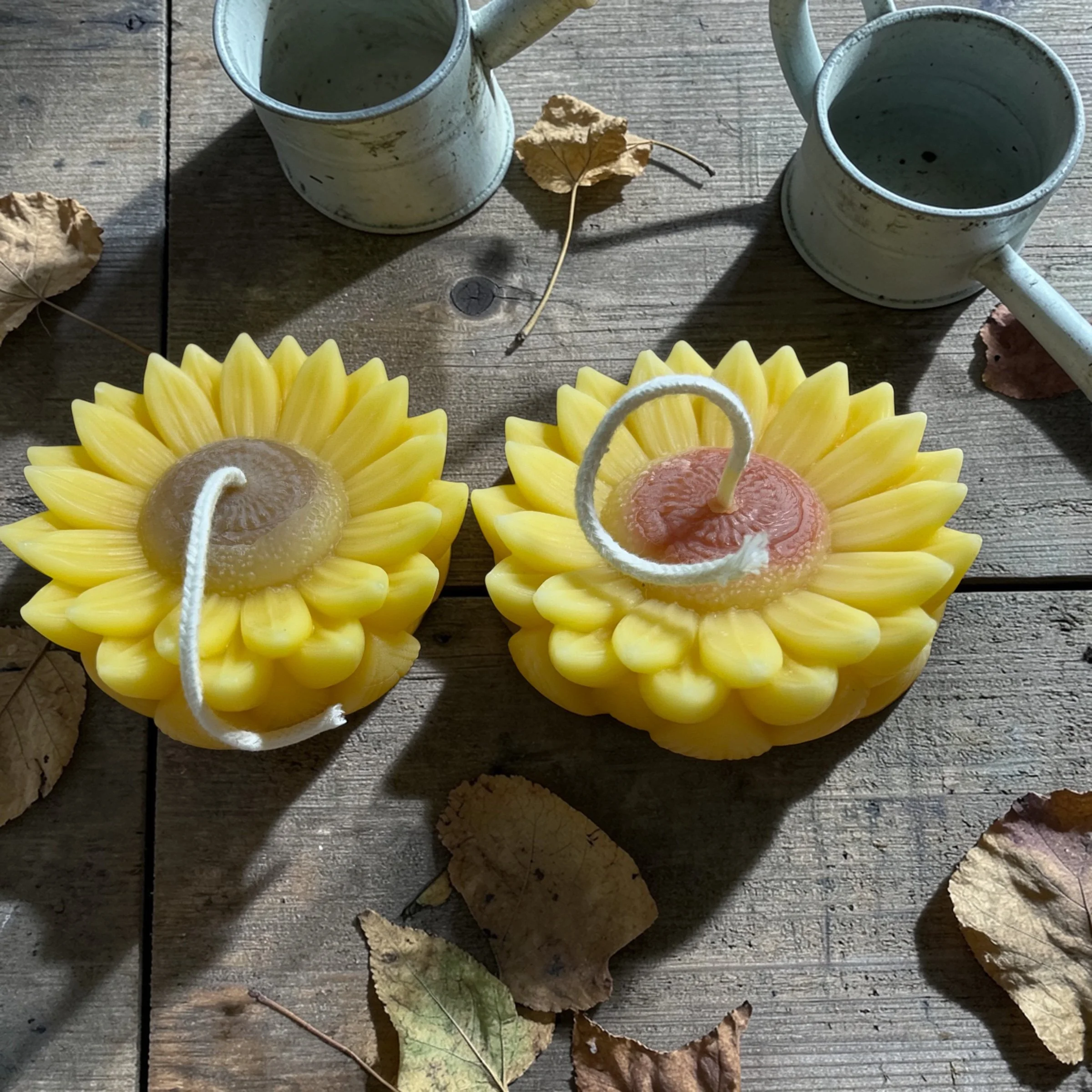 sunflower blossom candles.jpg