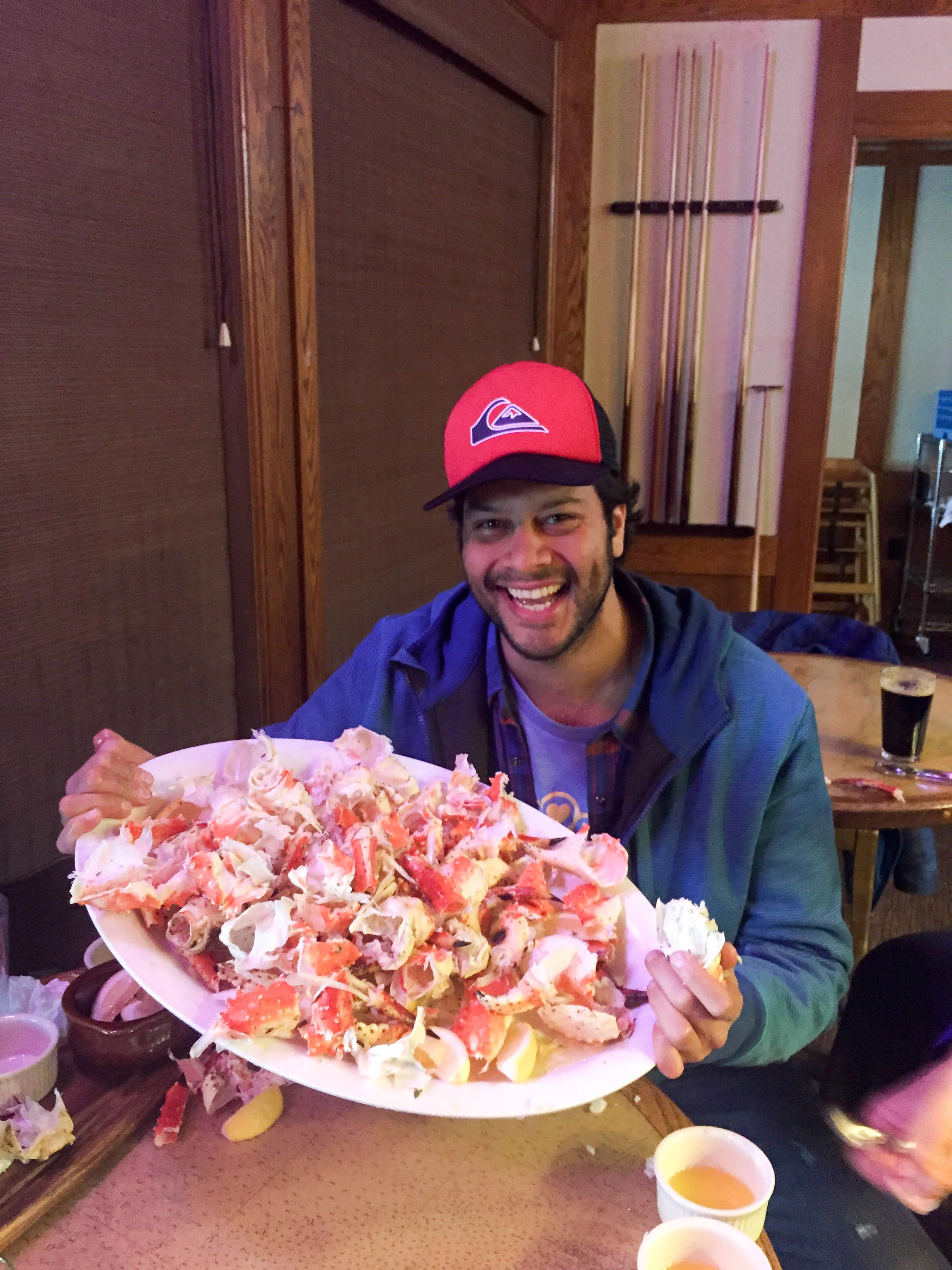 Shahir getting after it at the Reluctant Fisherman!