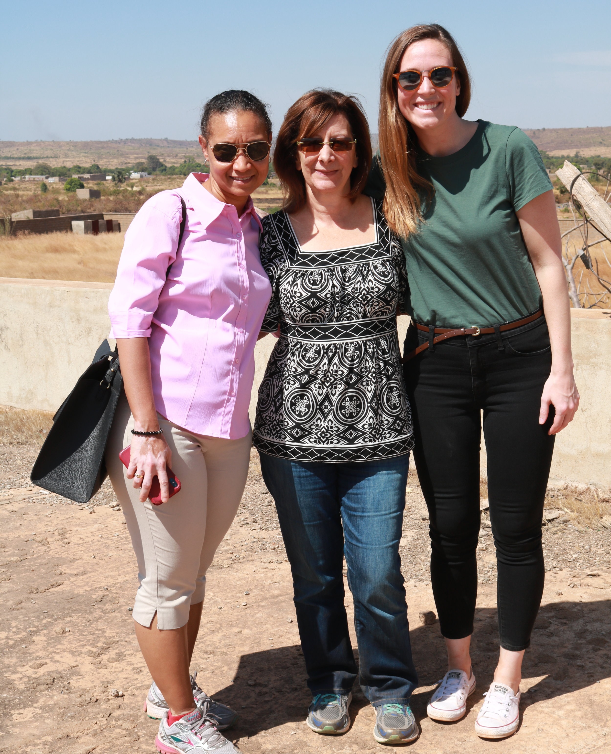 From Left: Founder, Kadiatou Sidibe, along with Board Members, Lisa Savitt and Marley Leitner