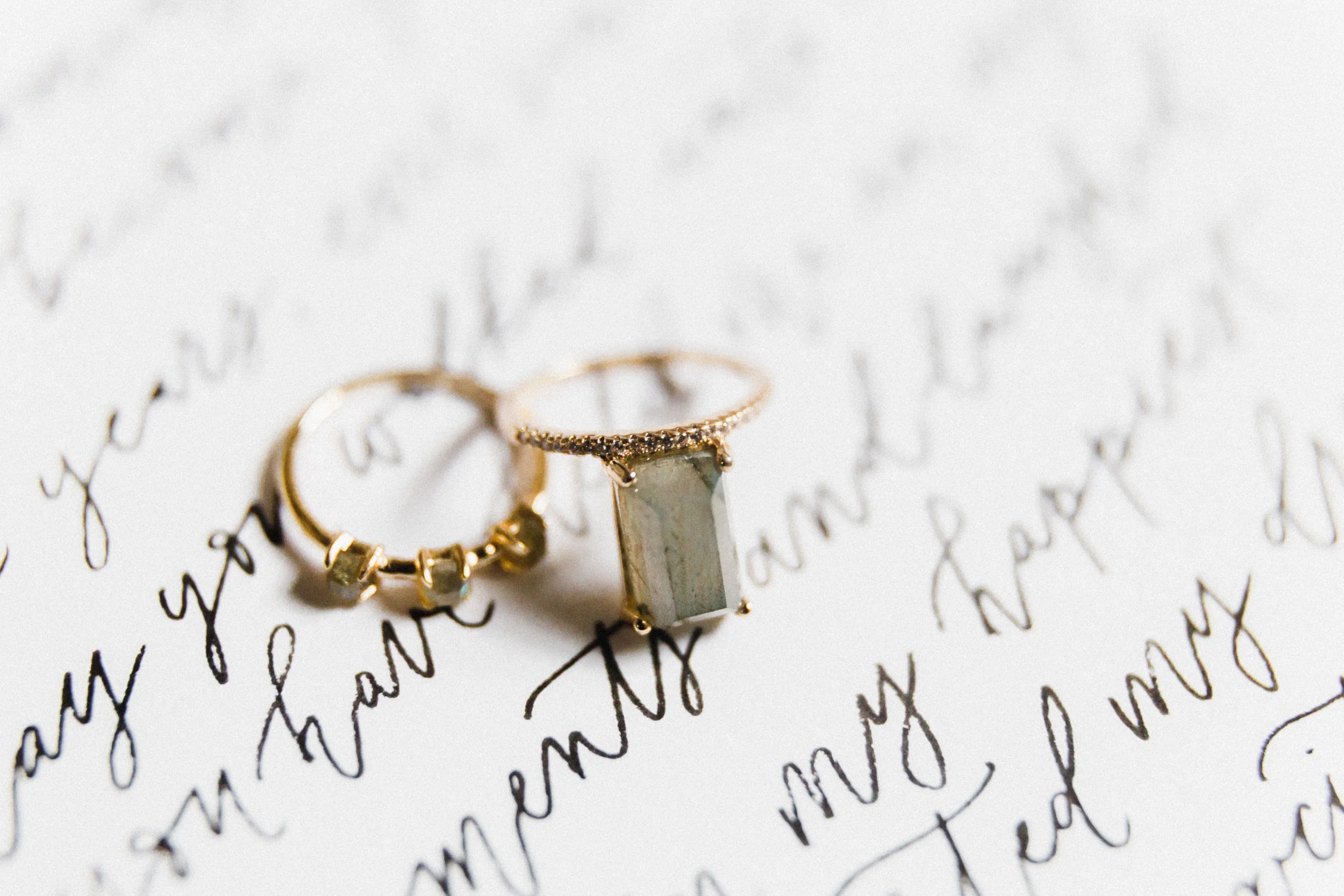 Wedding Vow Calligraphy - Wedding Planners Winnipeg