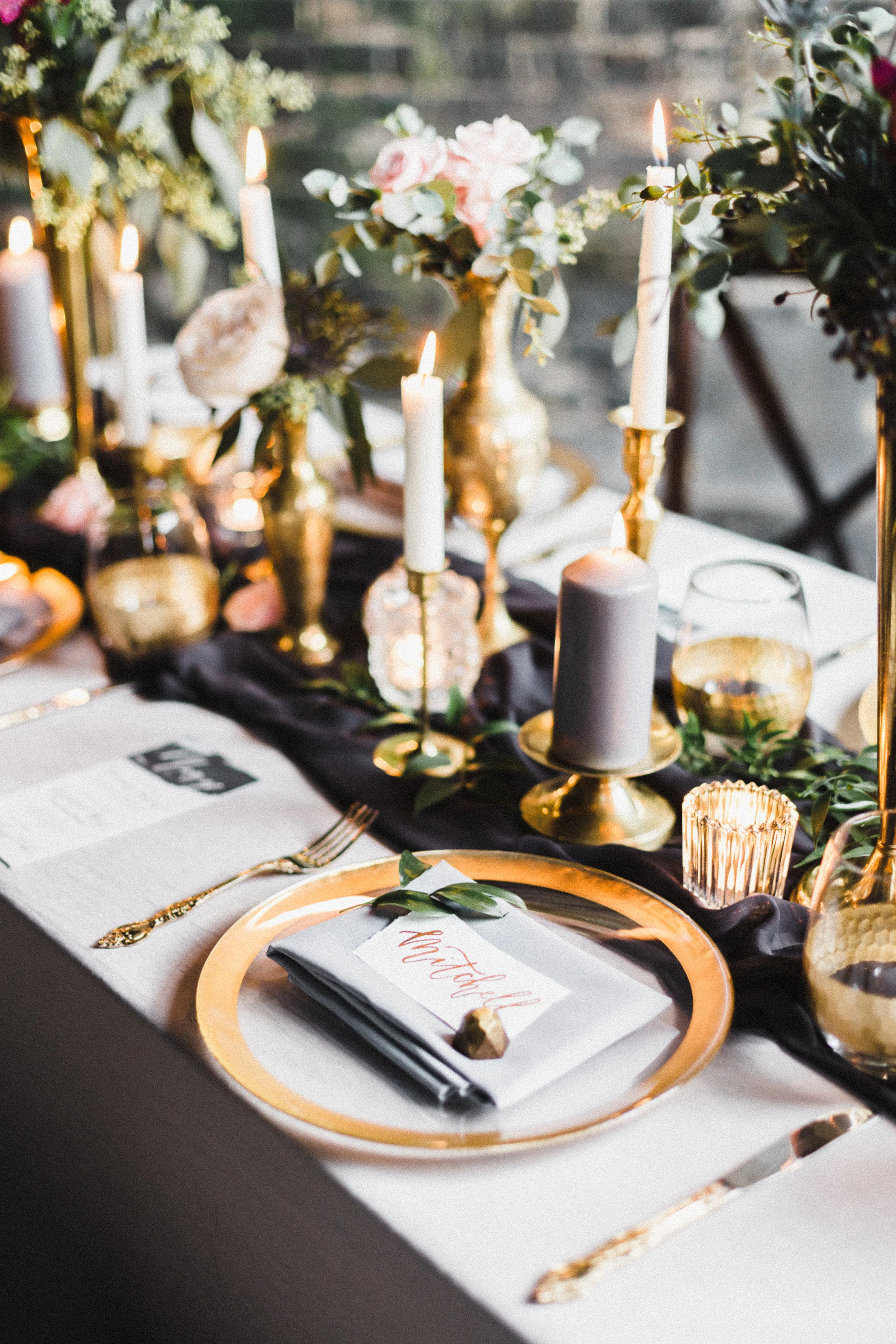 Winnipeg Event Coordinator - Blush and Grey Wedding