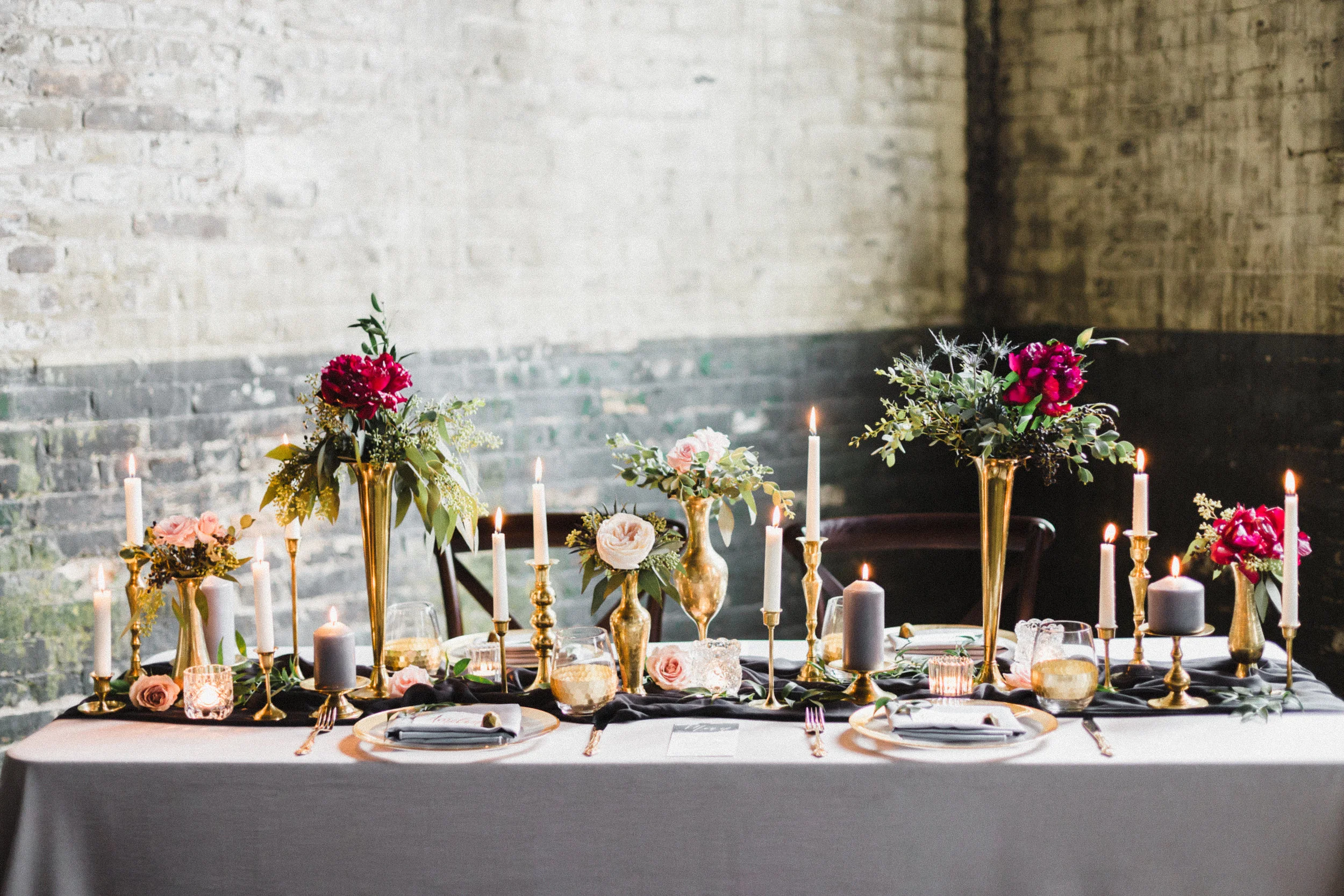 Jewel Tone Wedding Decor - Wedding Planners in Winnipeg