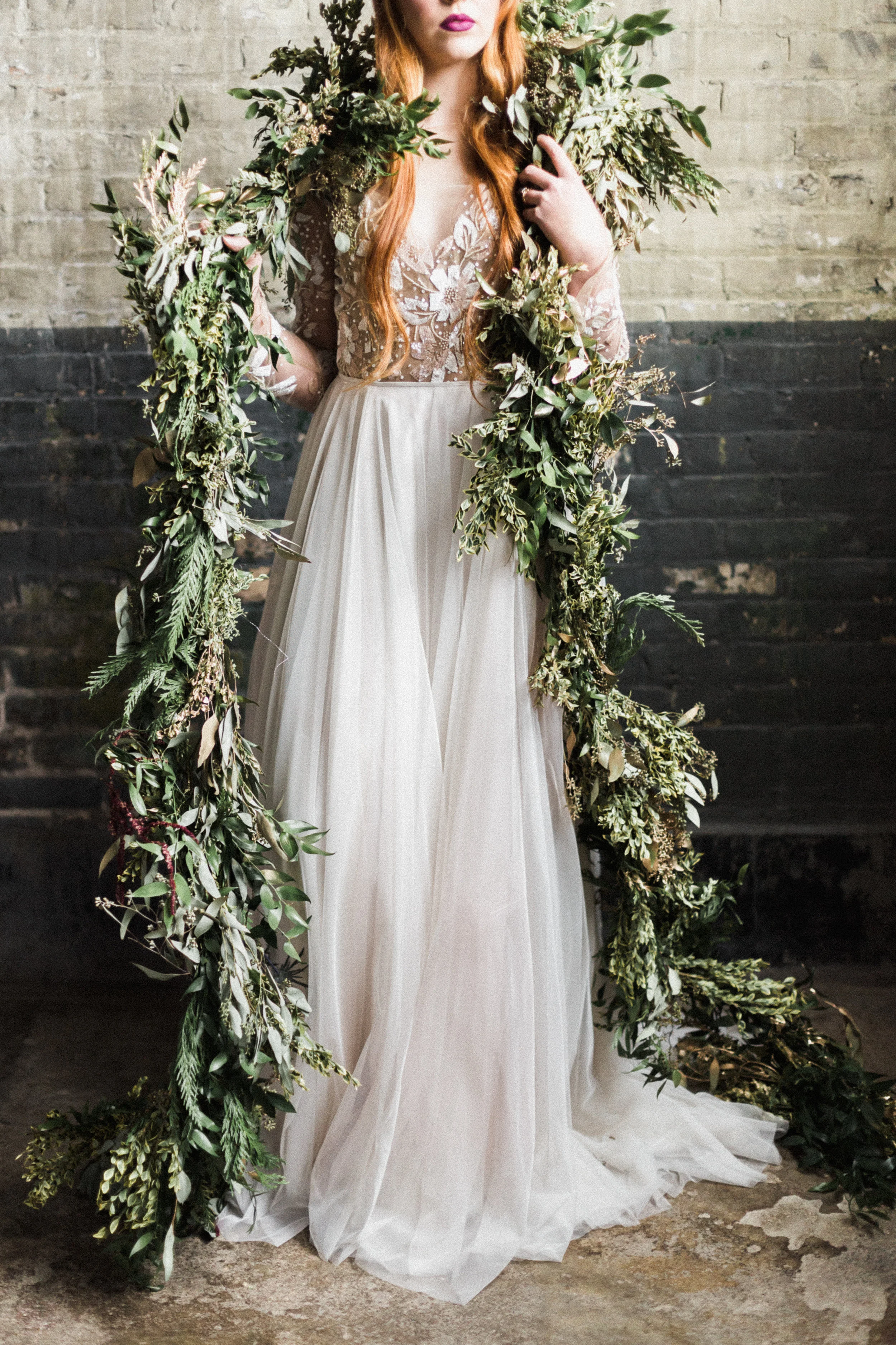 Winnipeg Wedding Planners - Greenery Garland Inspiration