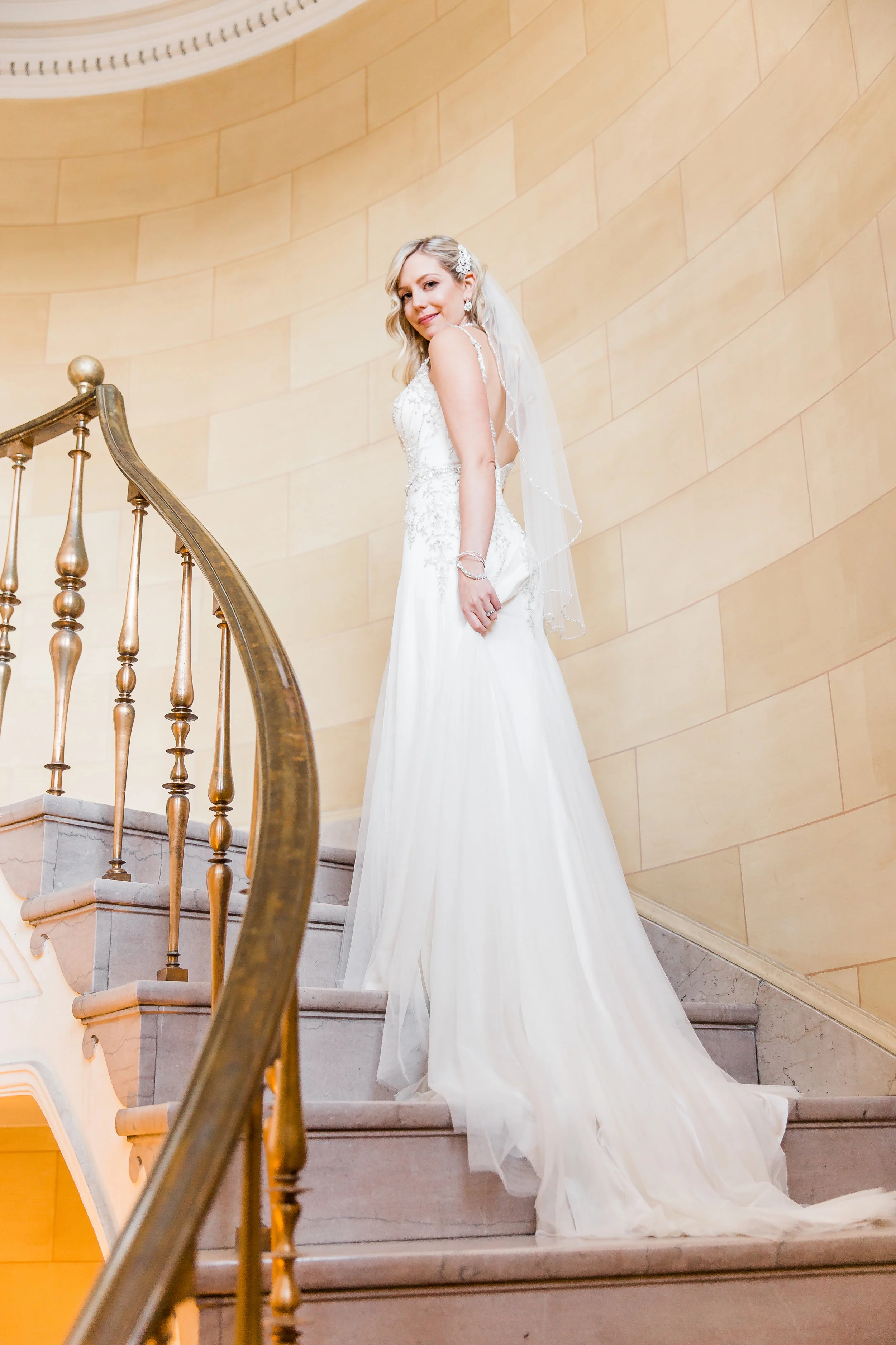 Bridal Portrait Hamilton Building Winnipeg Event Coordinator