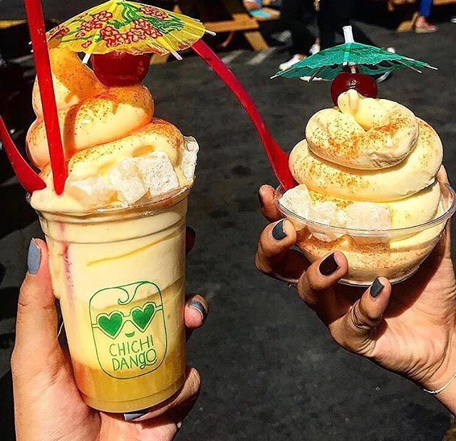 Happy Father&rsquo;s Day to all of the dads out there! Instead of getting him a tie, come treat dad to some Dole Whip with us at Smorgasburg 😋 #thechichidango #smorgasburgla 📷 @graeats