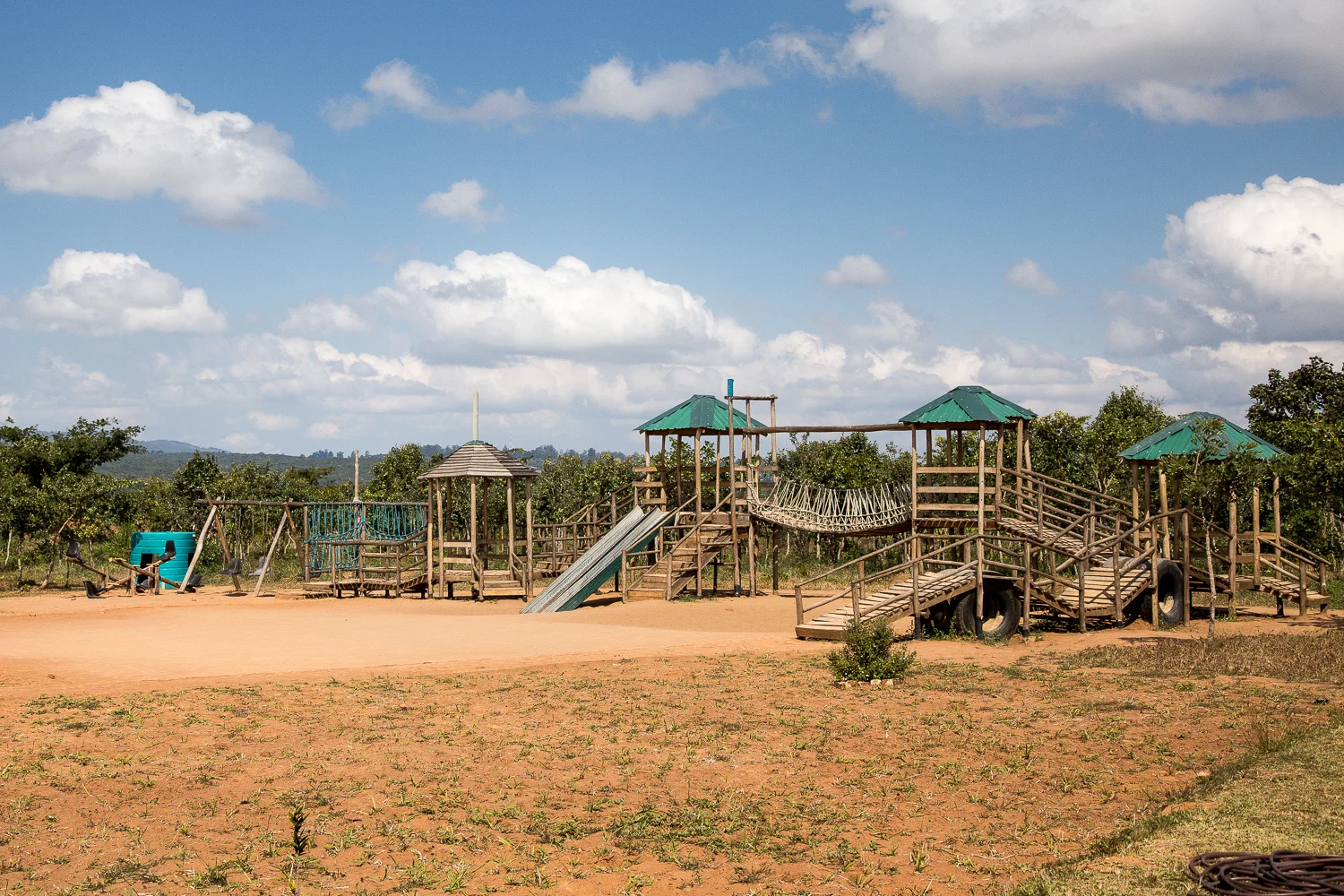 A fantastic playground at the academy.