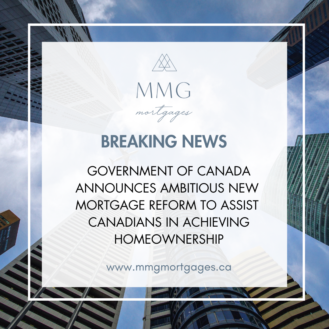 Ambitious New Mortgage Changes