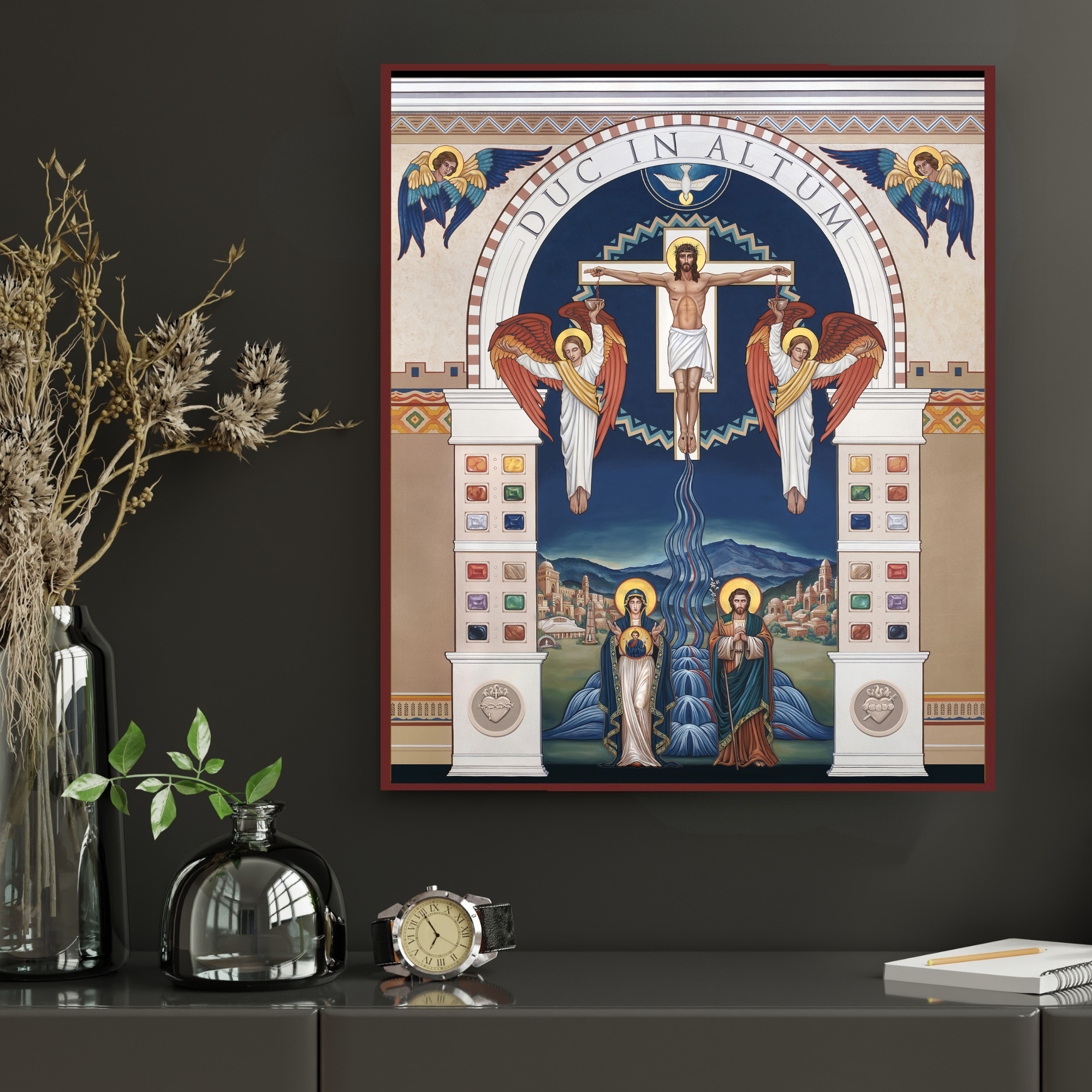 Duc in Altum - Print on Icon Board
