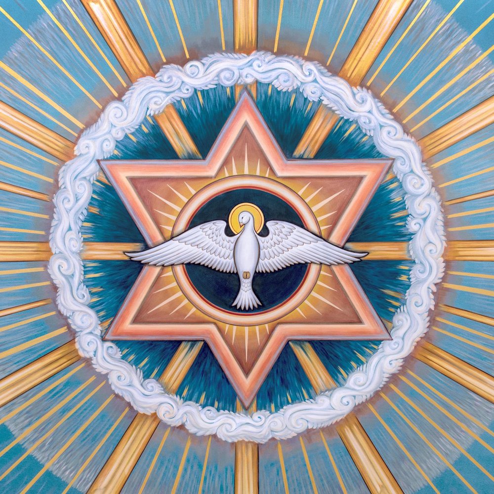 Holy Spirit - Print on Icon Board — New Jerusalem Studios