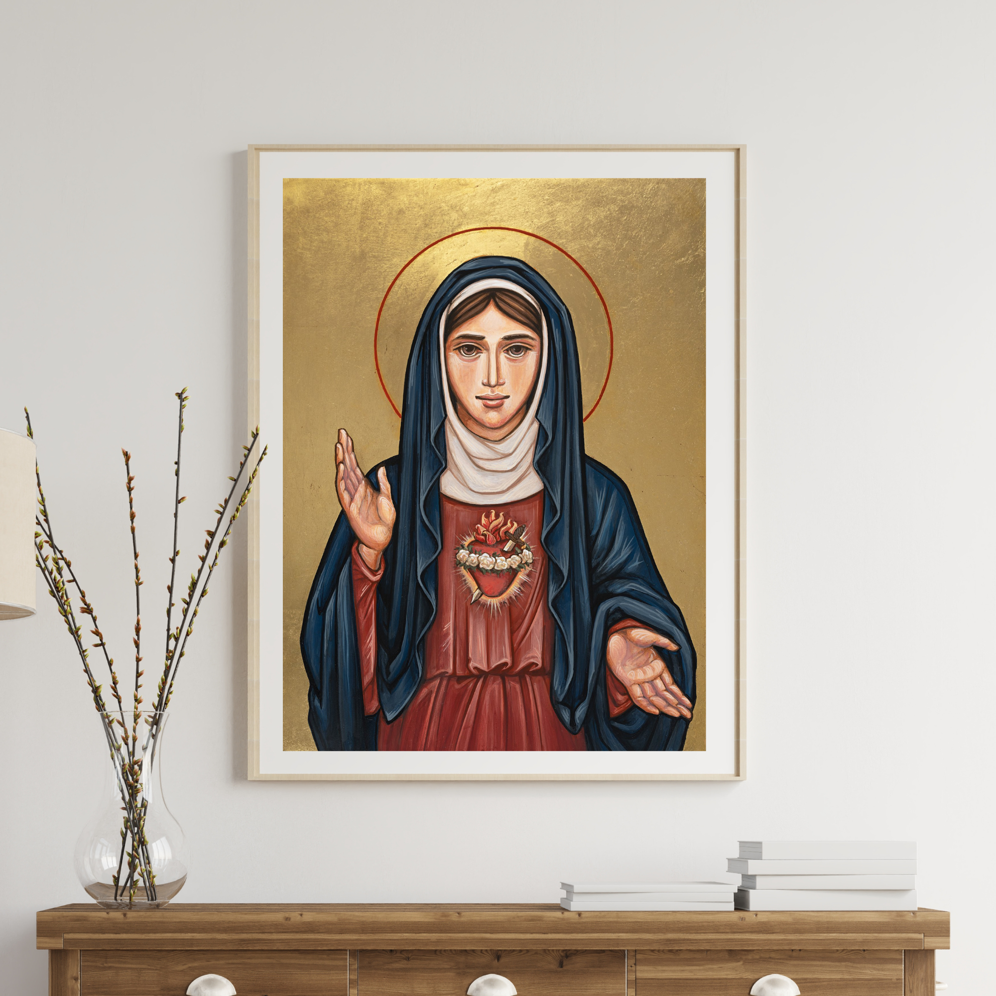 Immaculate Heart of Mary sacred art