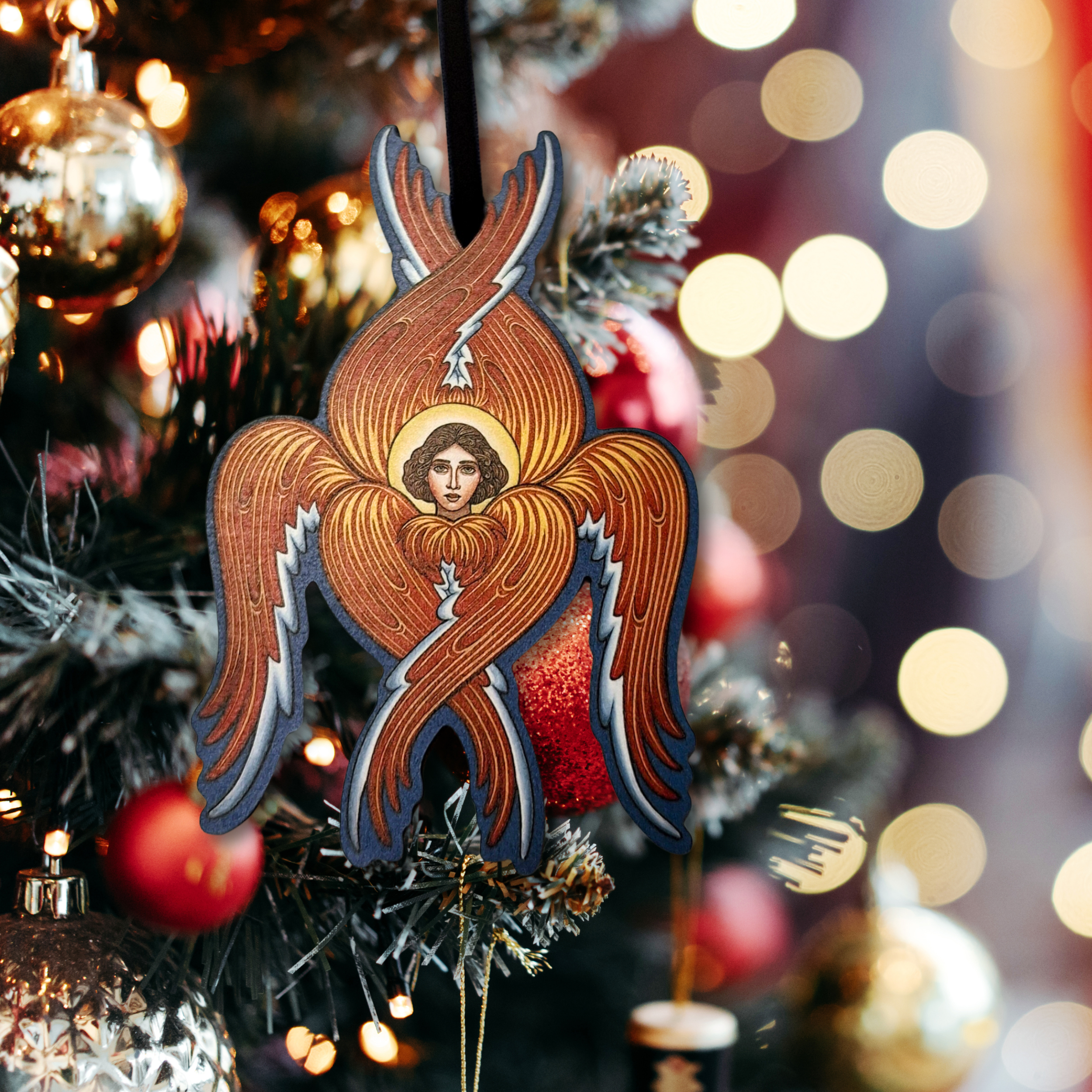 Six-winged Seraphim - Christmas Ornament