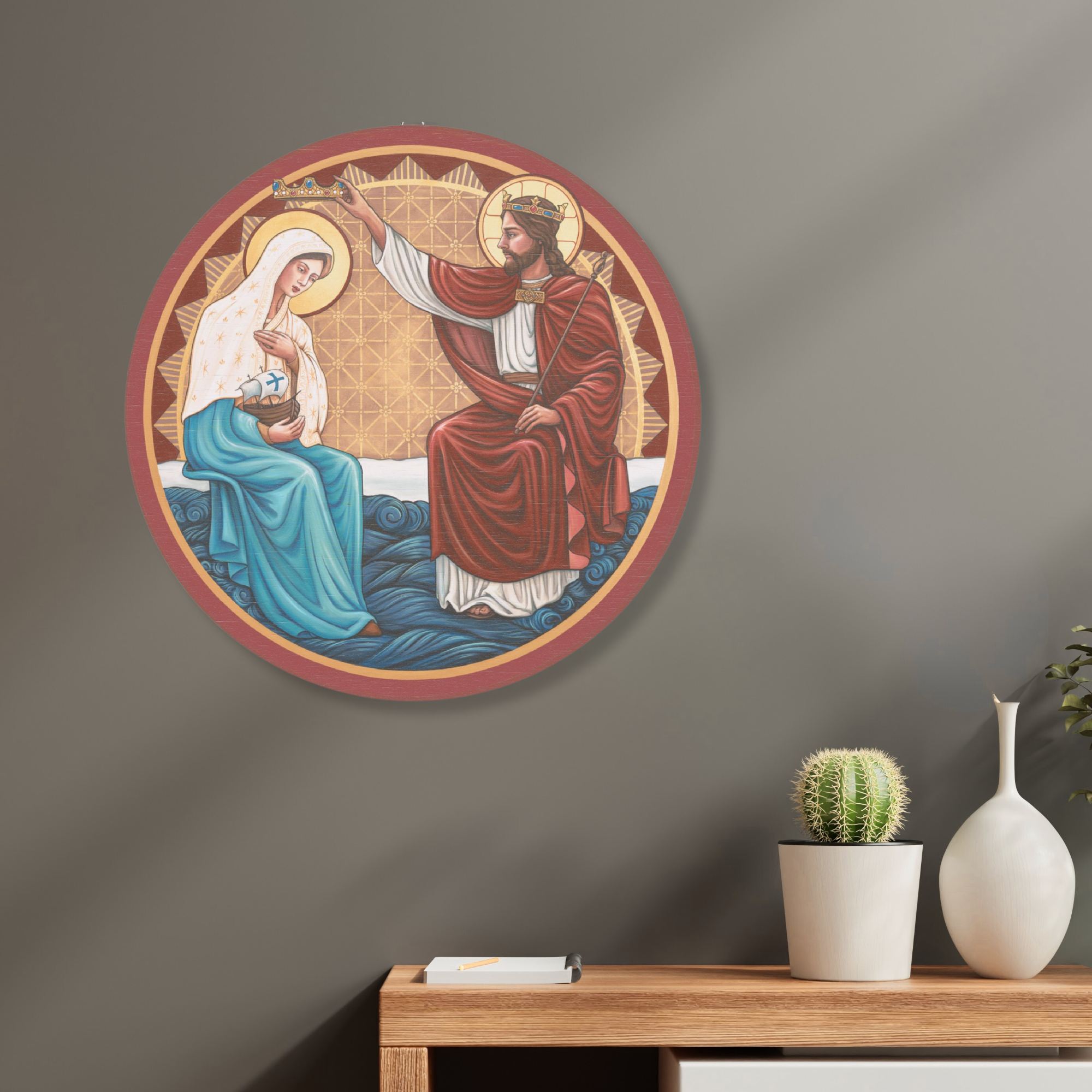 Coronation of Mary sacred art