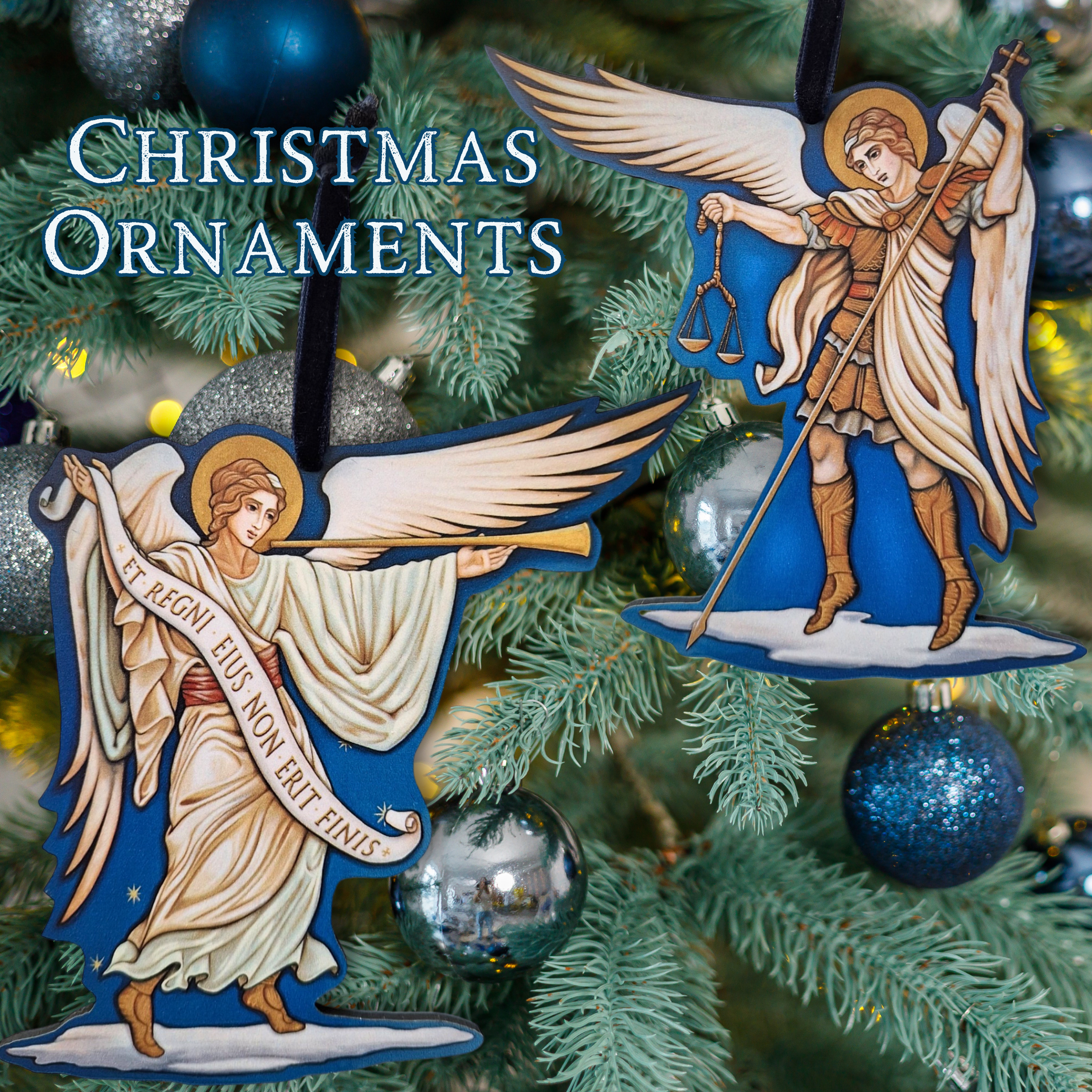 Sacred Art Christmas Ornaments