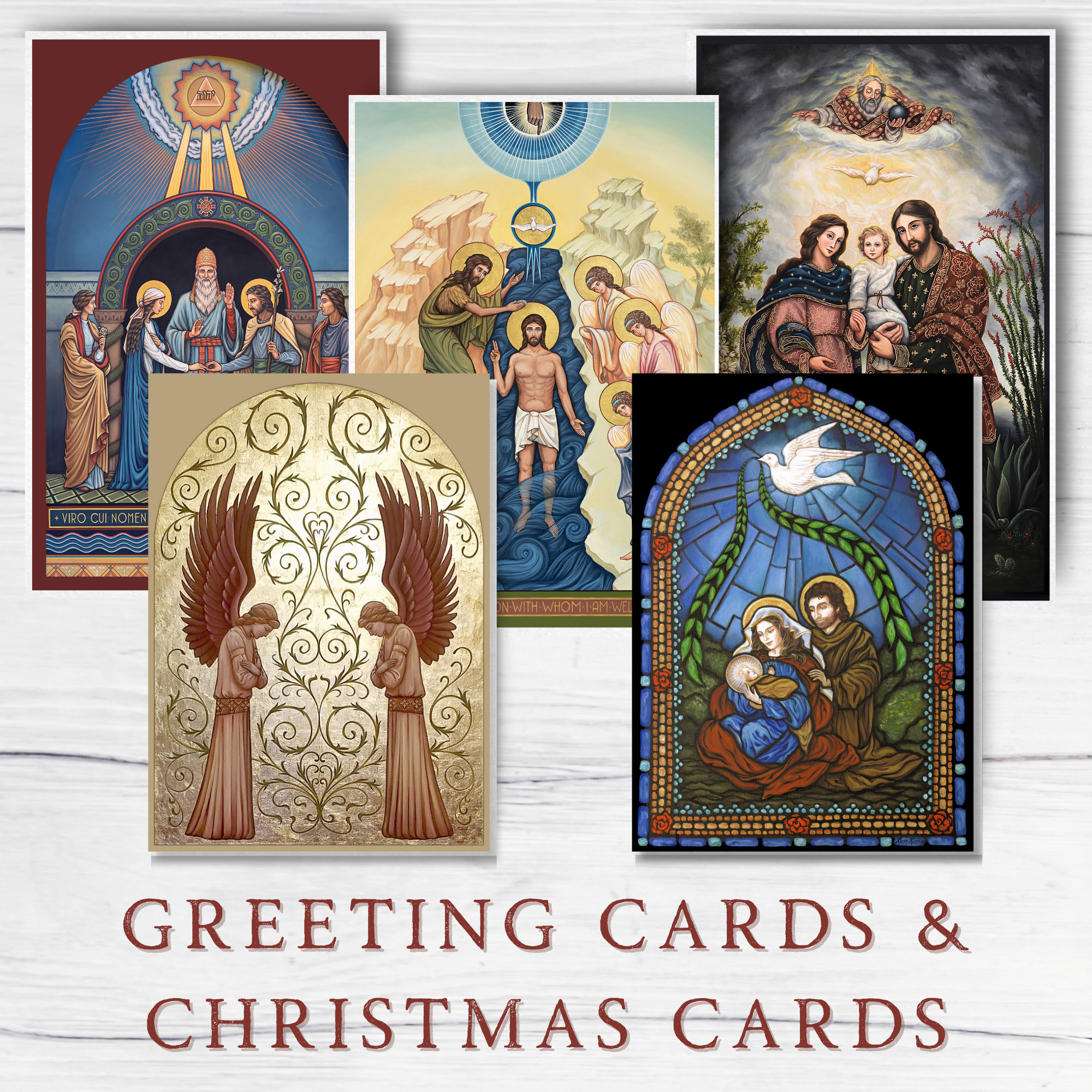 Sacred Art Greeting Cards + Christmas Cards