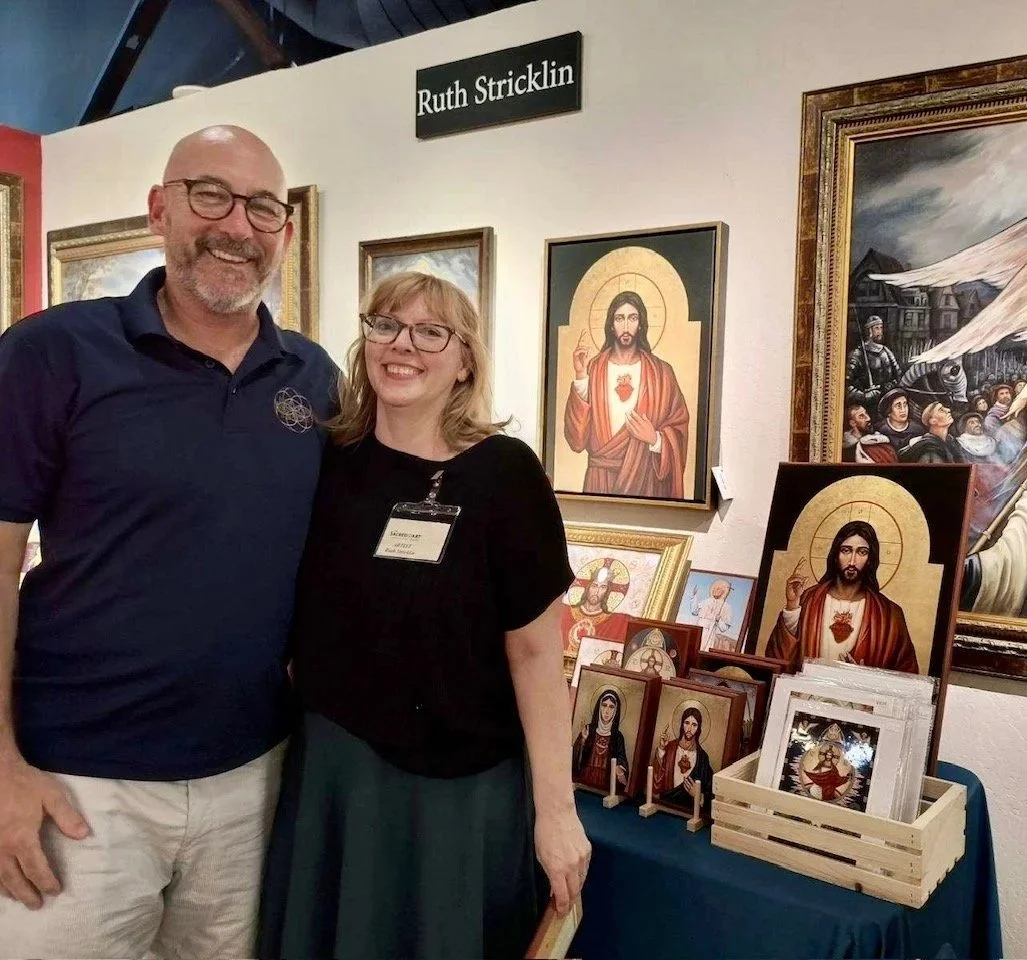 Ruth and Geoff Stricklin of New Jerusalem Studios