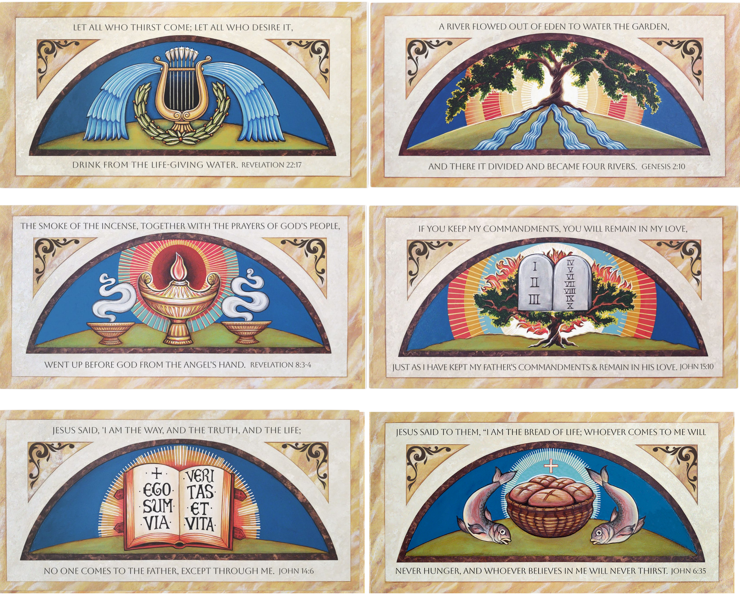 Liturgy of the Word - BIblical Series of Sacred Artwork