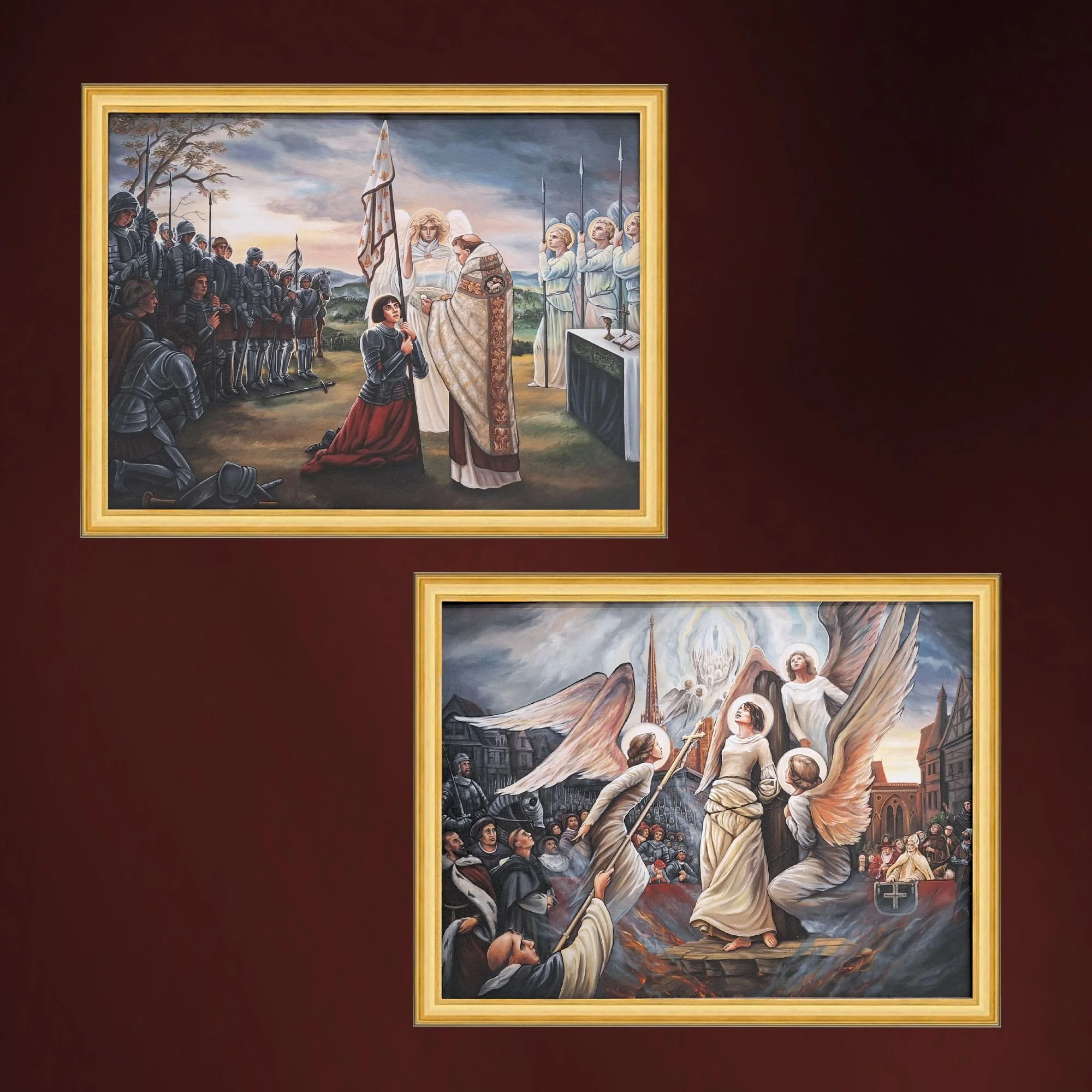Joan of Arc Paintings by RuthStricklin.jpg