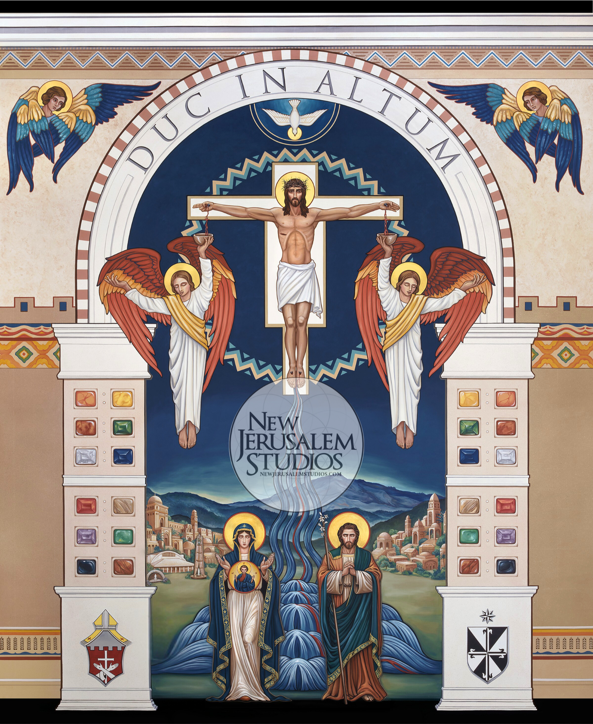 Conference Backdrop - Duc in Altum