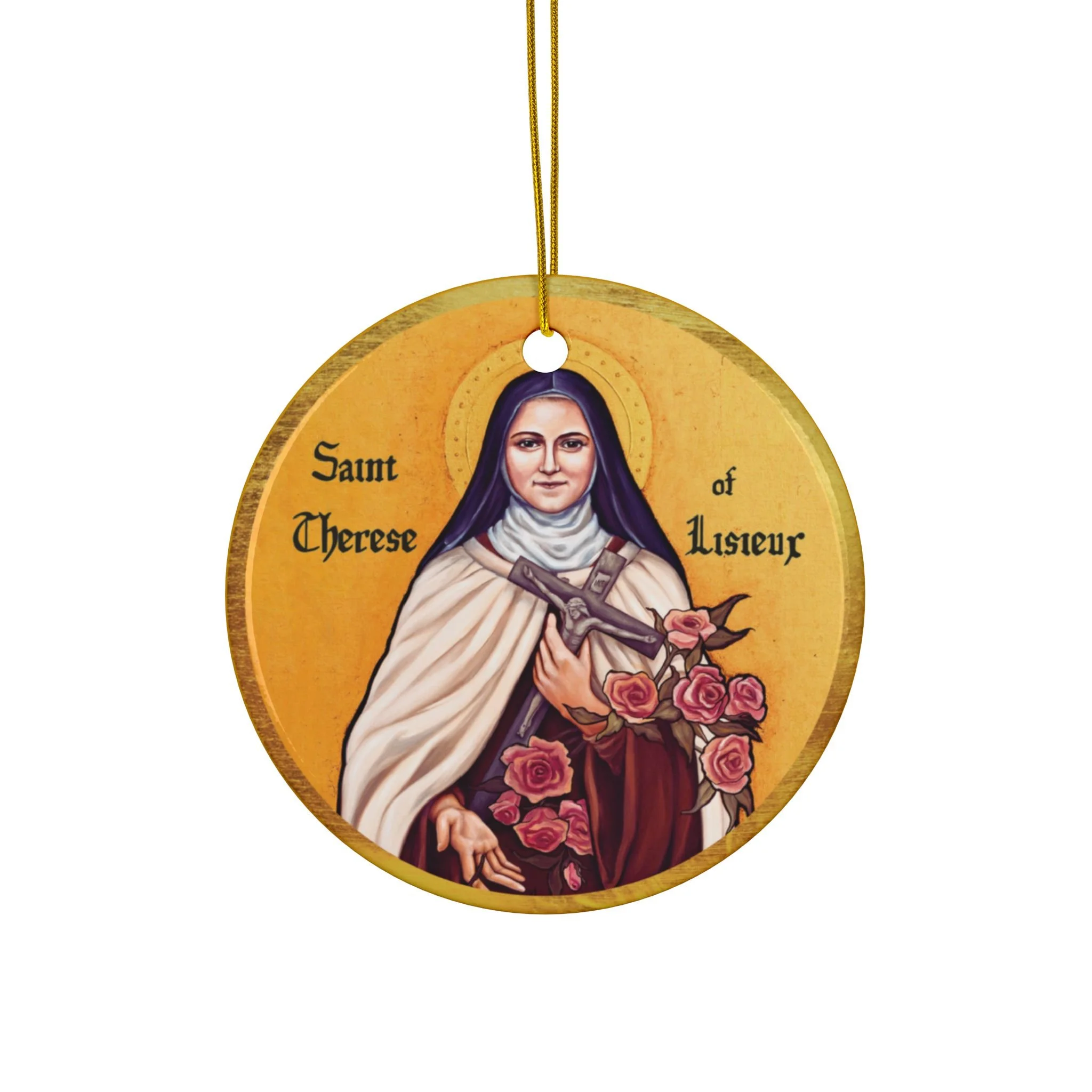 St Carlo Acutis - Double Sided Christmas Ornament