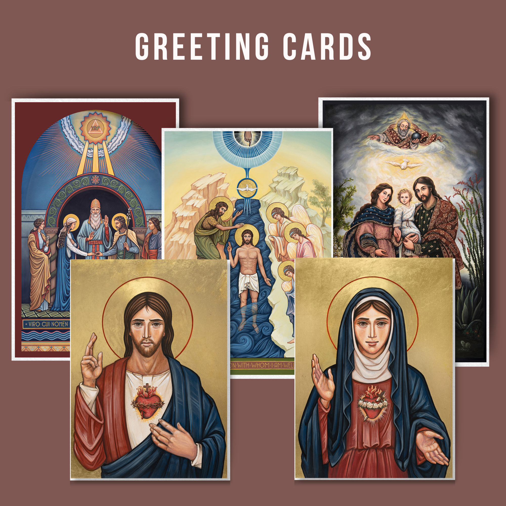 Sacred Art Greeting Cards - 23 Styles