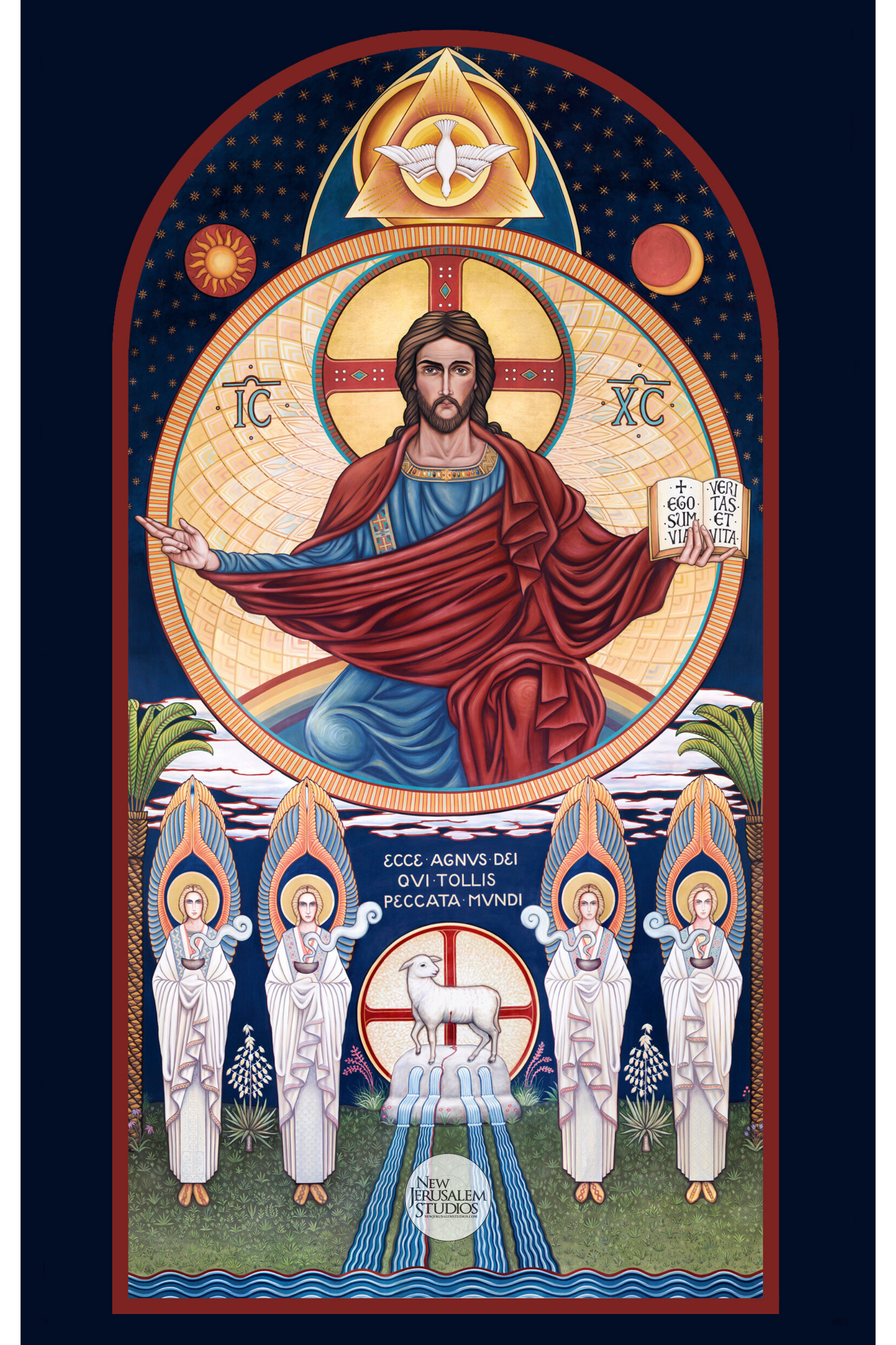 CONFERENCE BACKDROP - Christ Pantocrator