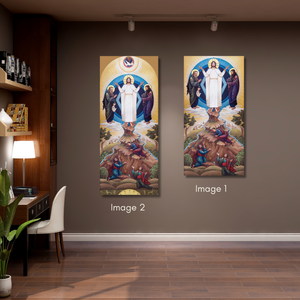 The Transfiguration of Our Lord - Print on Icon Board — New