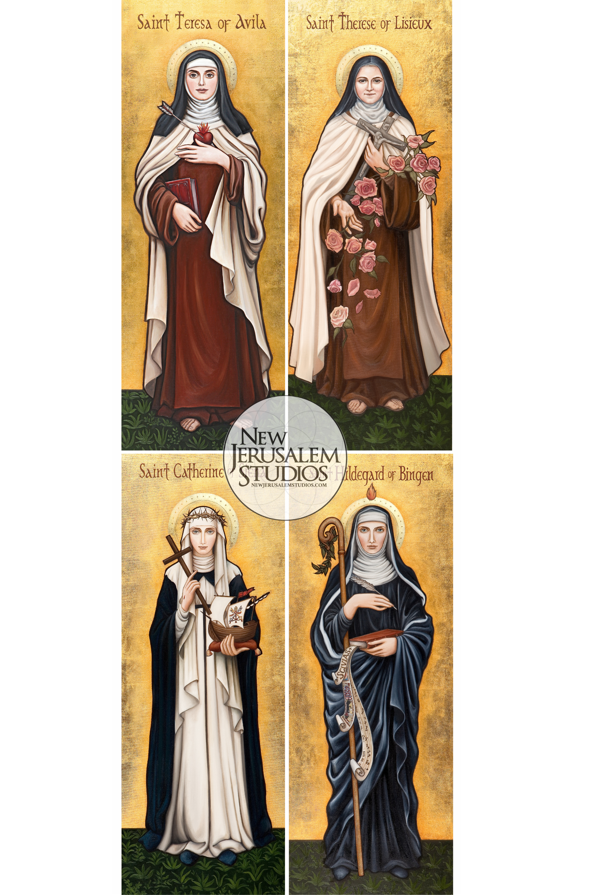 CONFERENCE BANNERS - The Four Women Doctors of the Church
